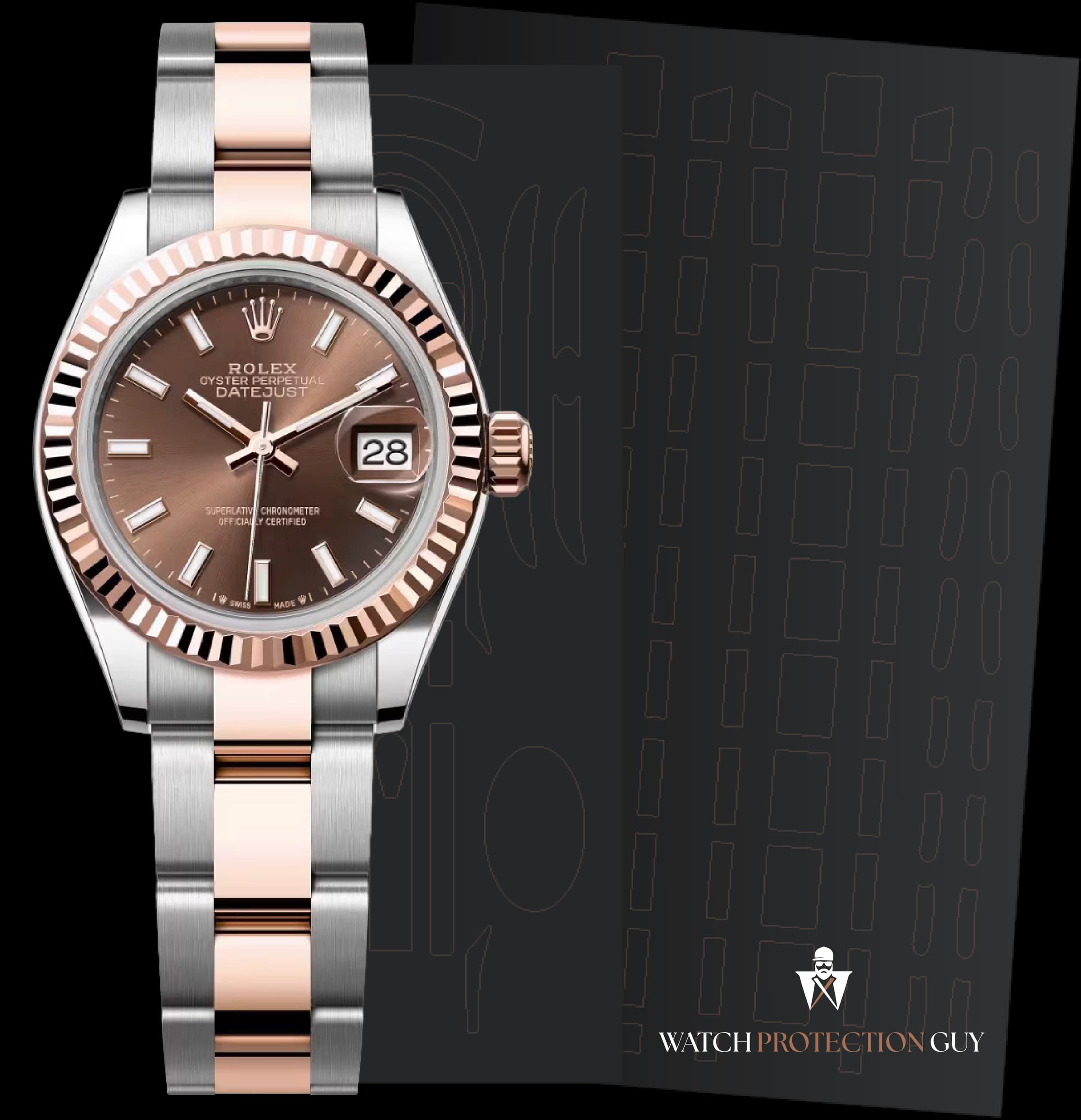 Rolex Lady-Datejust 28 279171, protection film kit