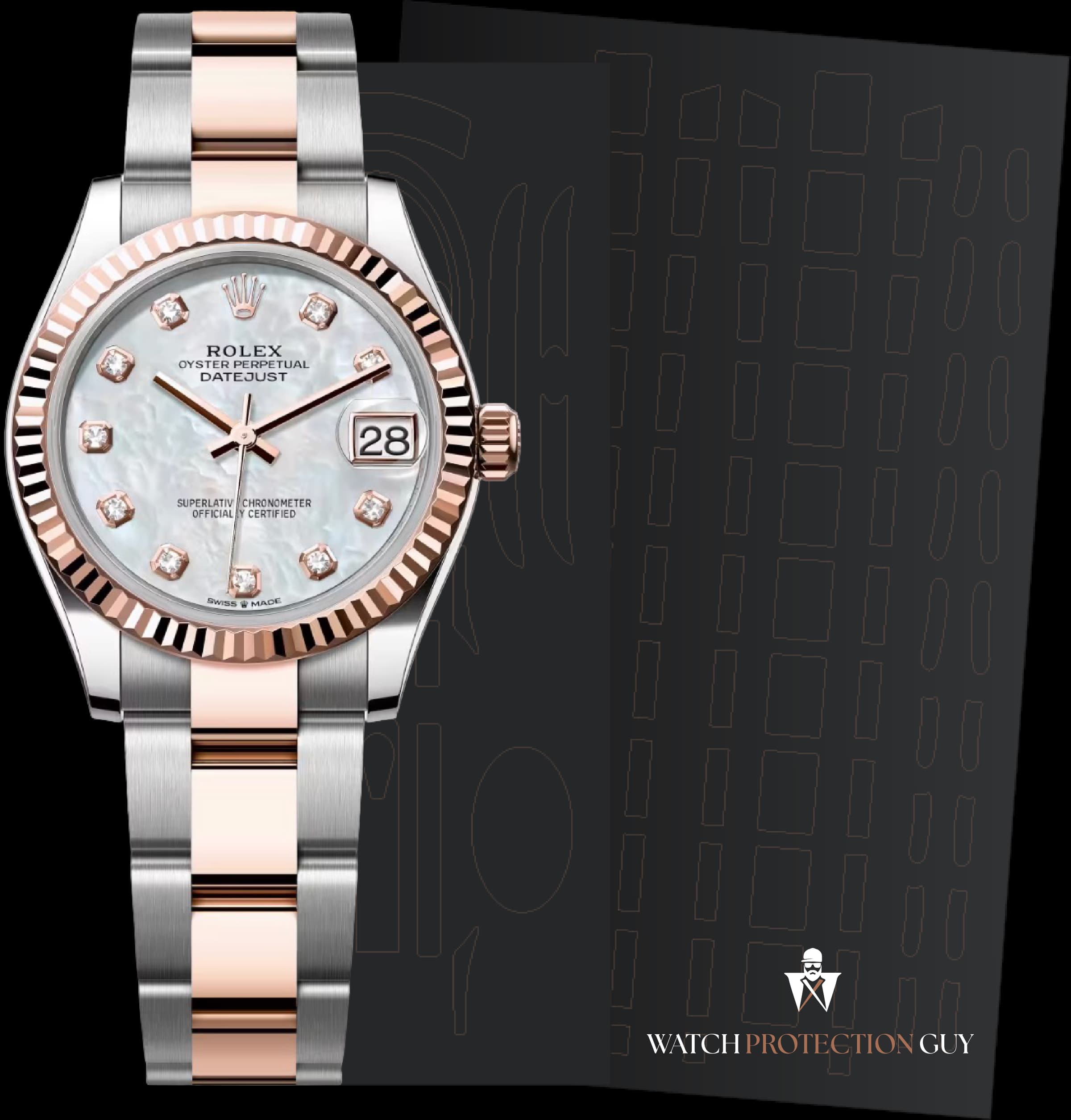 Rolex Datejust 31 278271, protection film kit