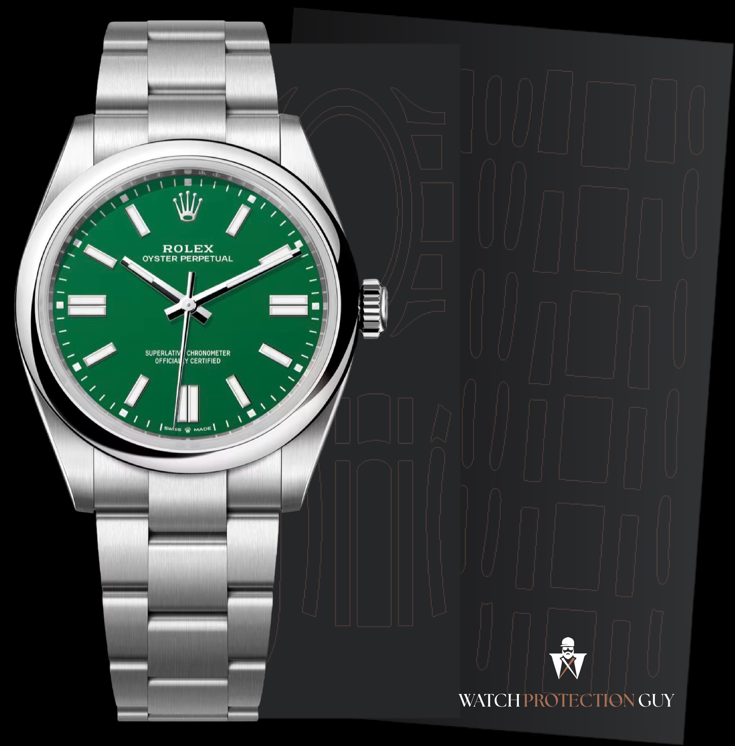 Rolex Oyster Perpetual 36mm 116000, protection film kit