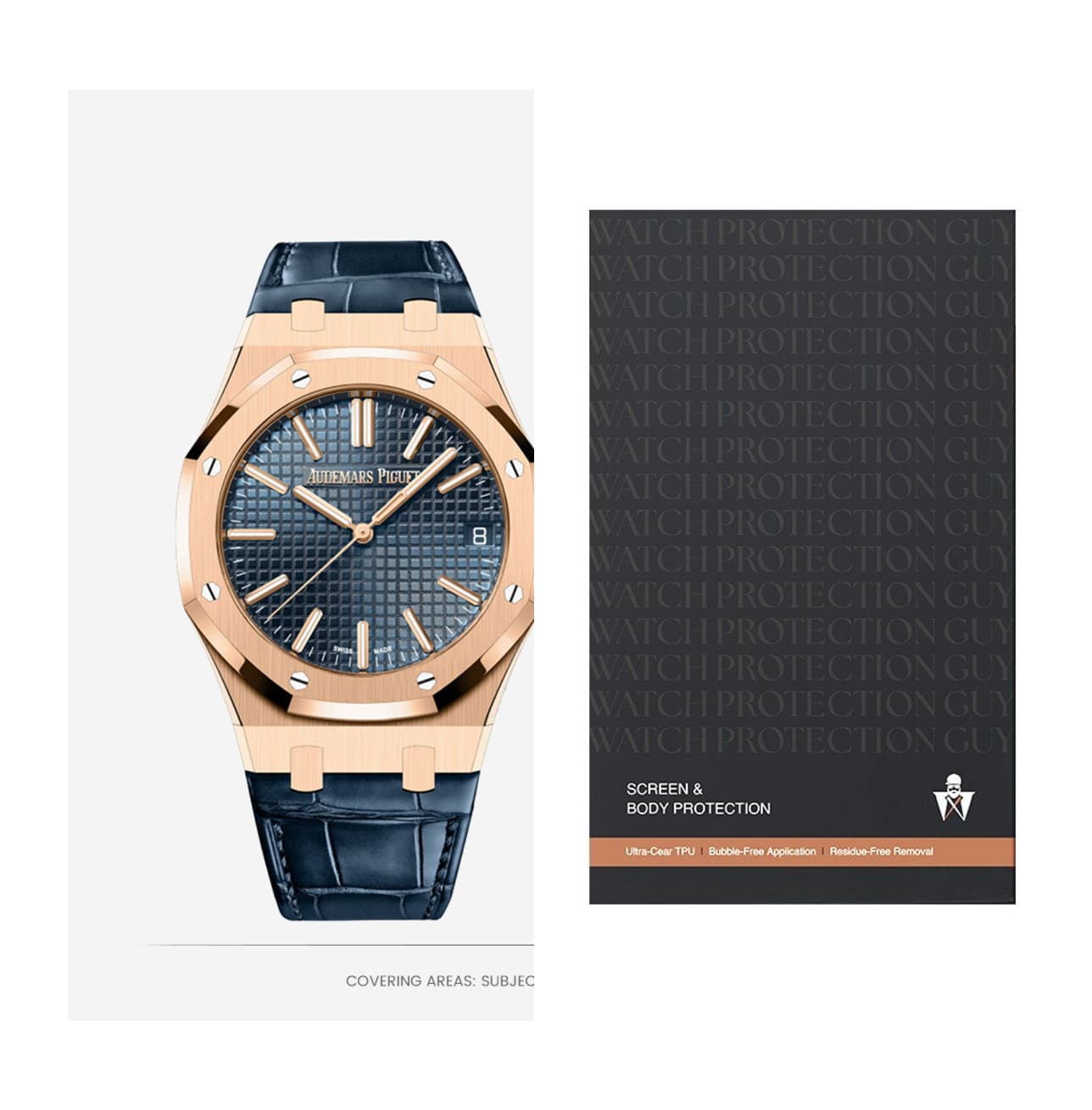Audemars Piguet Royal Oak 41 15510OR.OO.D315CR.01, protection film kit