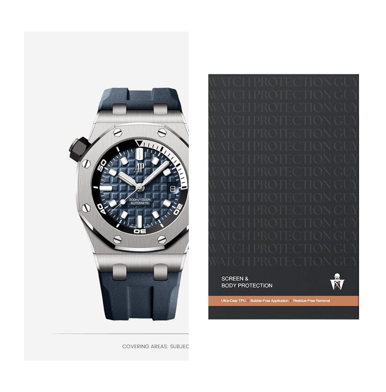 Audemars Piguet Royal Oak Offshore Diver 42 15720ST.OO.A027CA.01, protection film kit