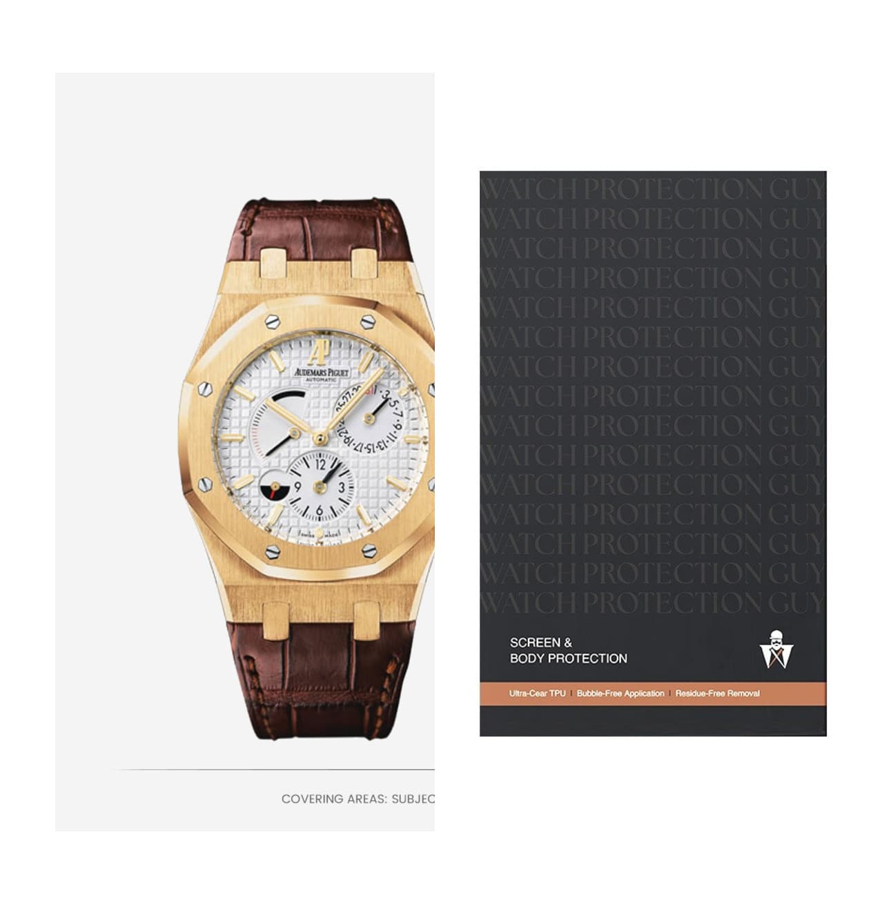Audemars Piguet Royal Oak 39 26120BA, protection film kit