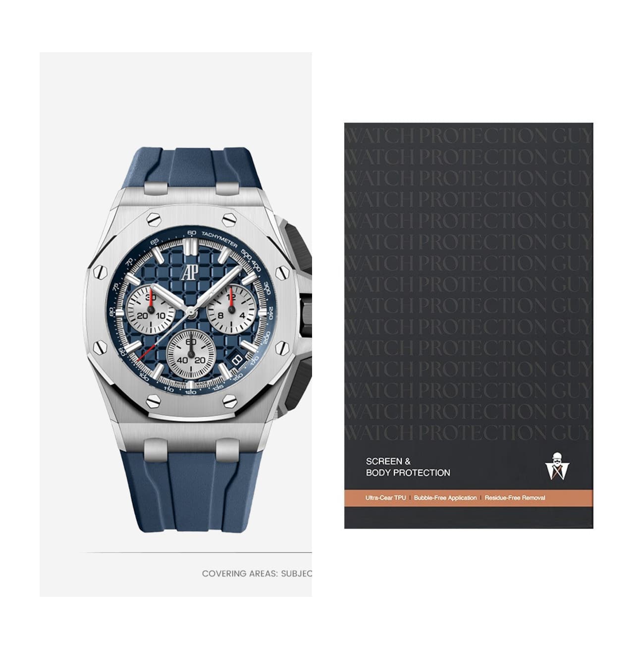 Audemars Piguet Royal Oak Offshore 43 26420TI, protection film kit