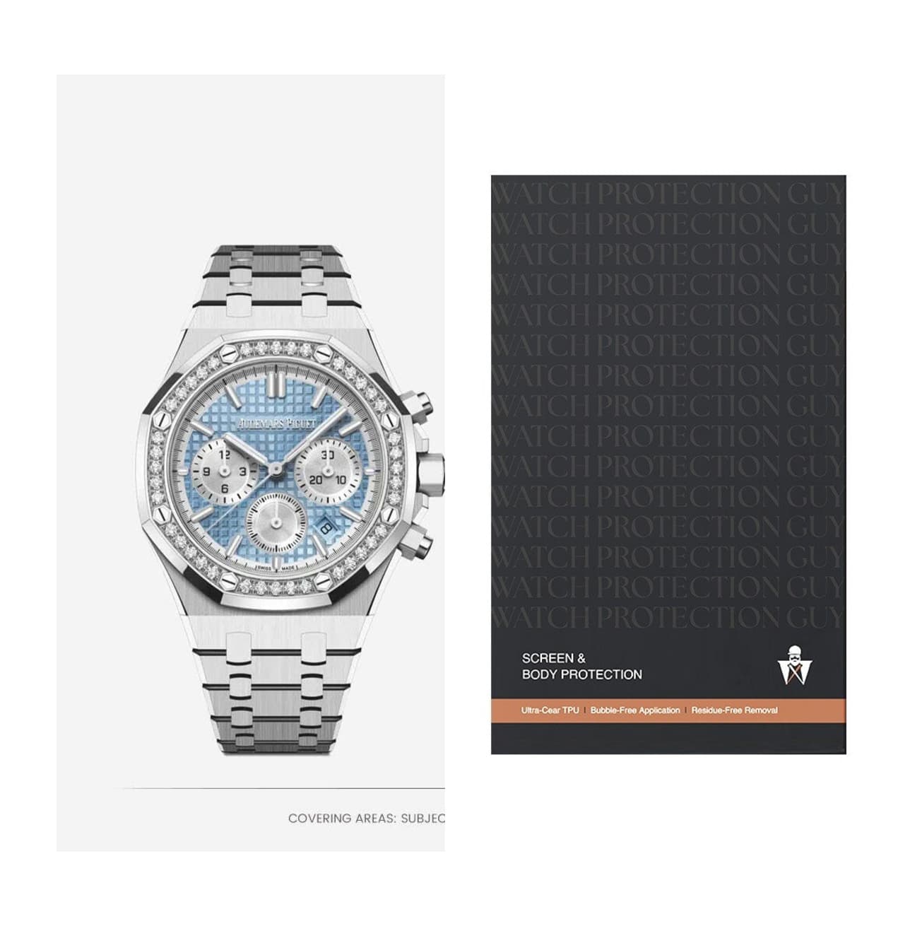 Audemars Piguet Royal Oak 38 26715ST.ZZ.1356ST.01, protection film kit