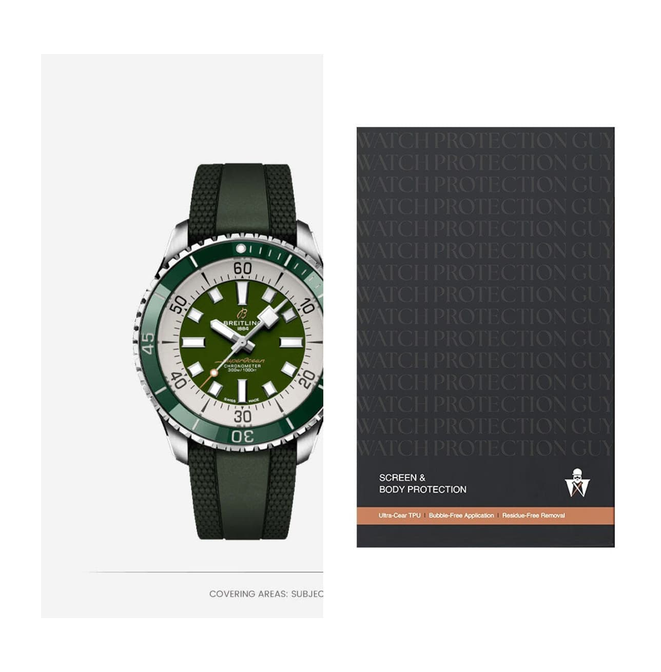 Breitling Superocean 44 A17376A31L1S1, protection film kit