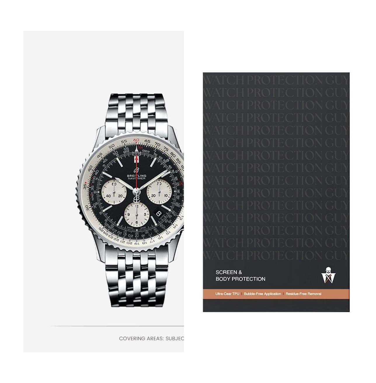 Breitling Navitimer 43 AB0121211B1A1, protection film kit