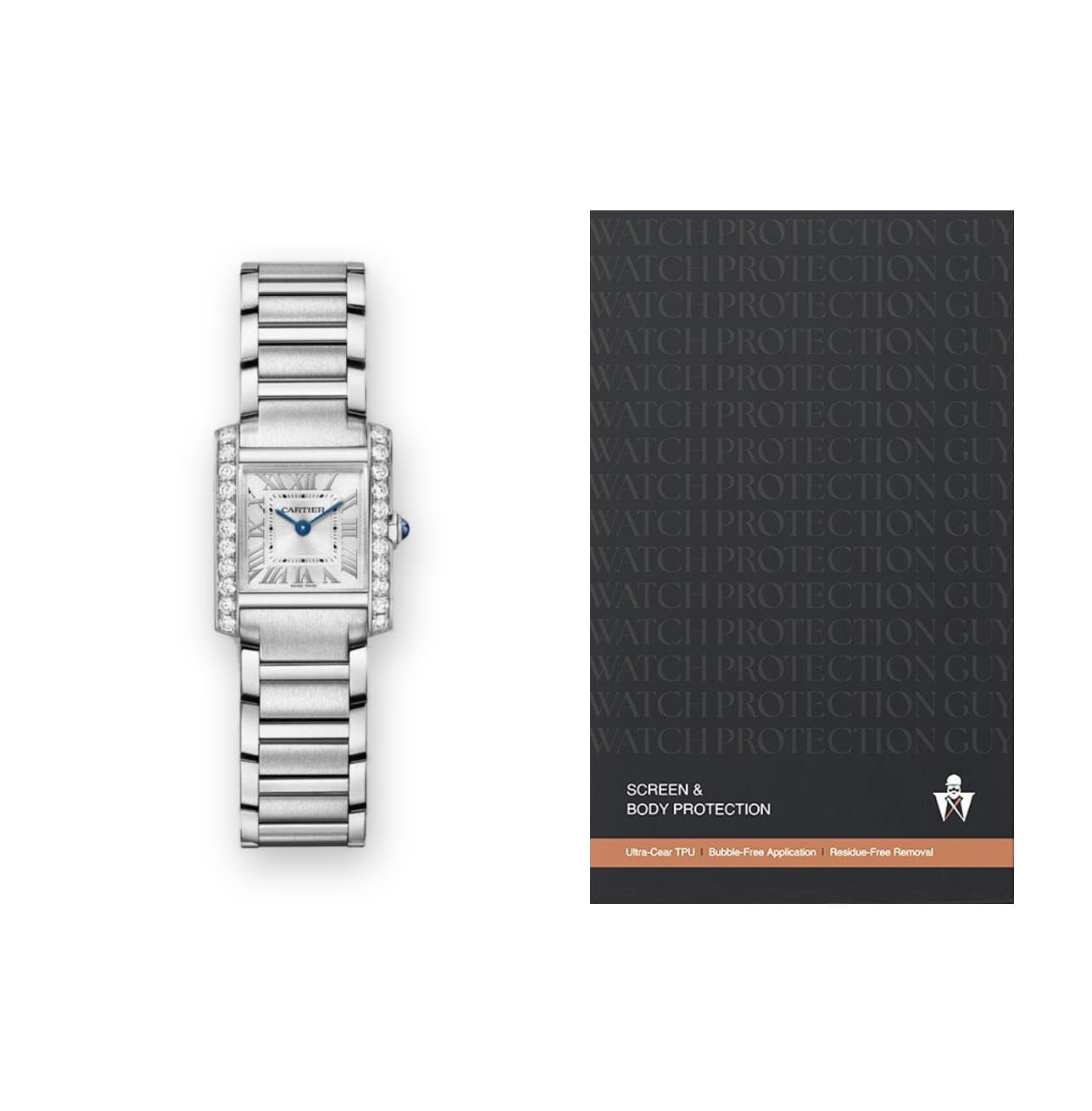 Cartier Tank 25.7×21.2 W4TA0020 , protection film kit