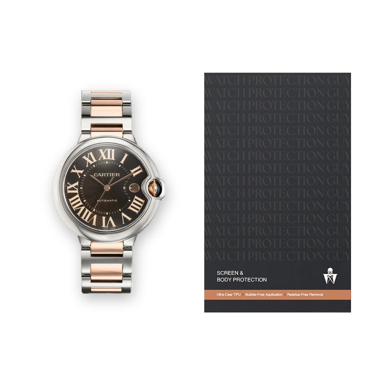 Cartier Ballon Bleu 42 W6920032, protection film kit