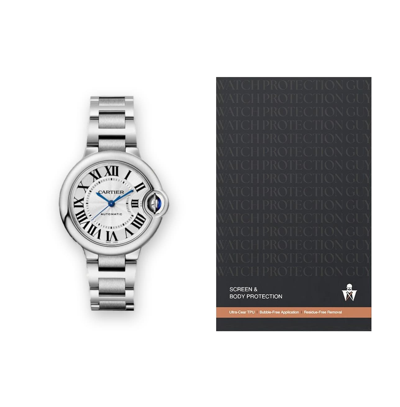 Cartier Ballon Bleu 33 WSBB0044 , protection film kit