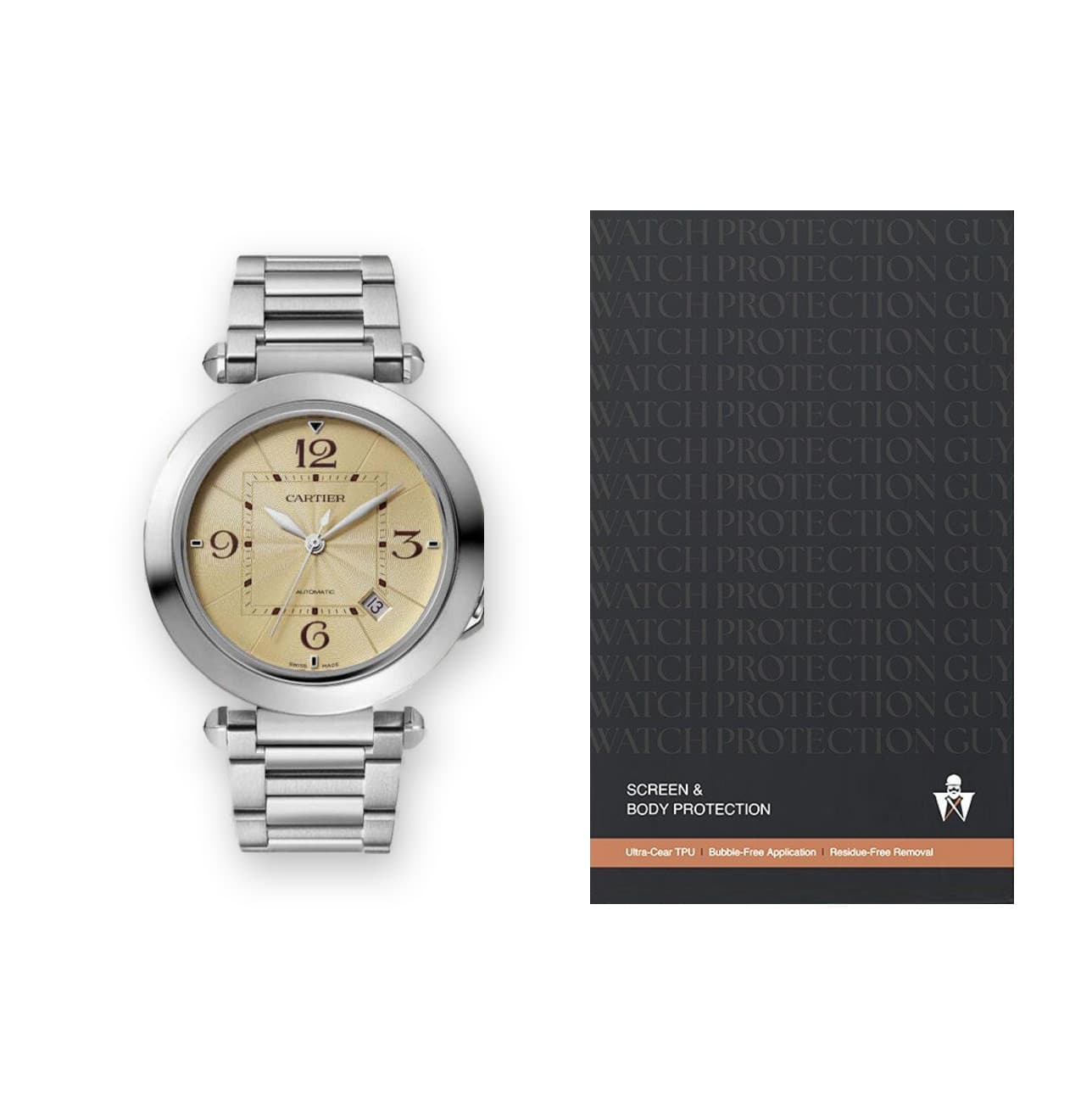Cartier Pasha de Cartier 41 WSPA0033 , protection film kit