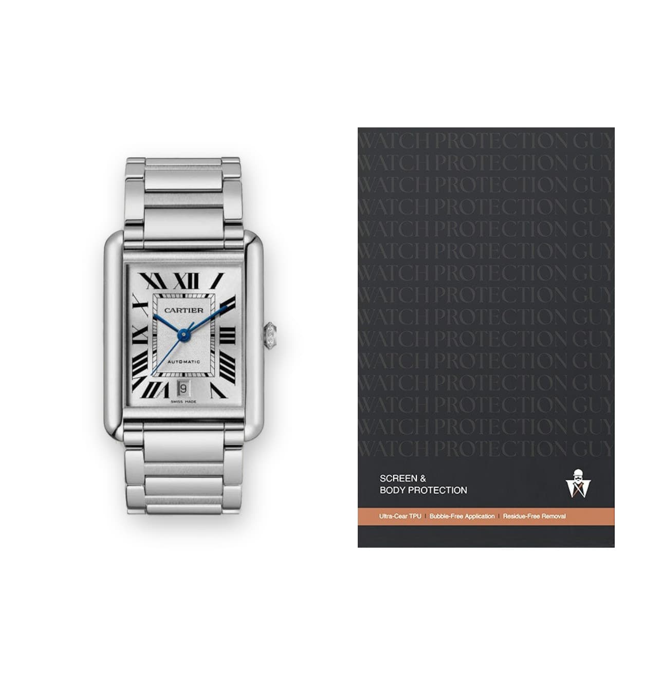 Cartier Tank Must 41×31 WSTA0053 , protection film kit