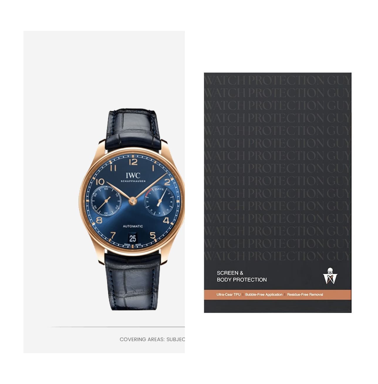 IWC Portugieser 42.3 IW500713, protection film kit