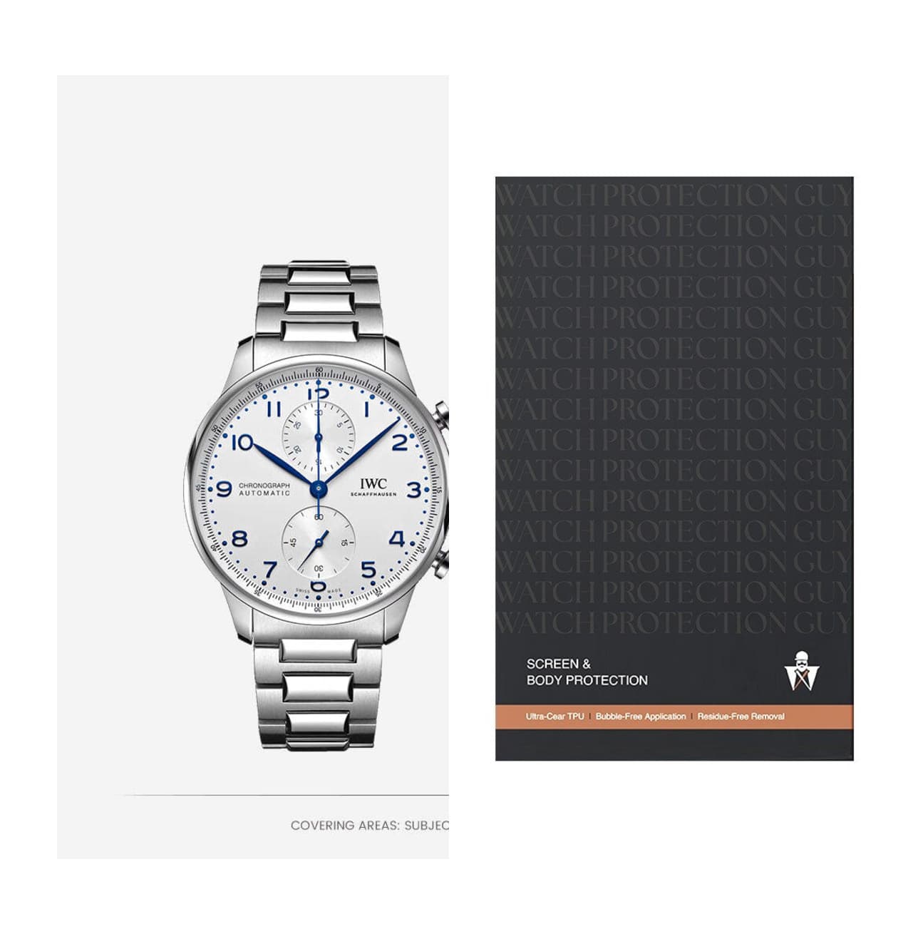 IWC Pilot’s Watch 41 IW371617, protection film kit