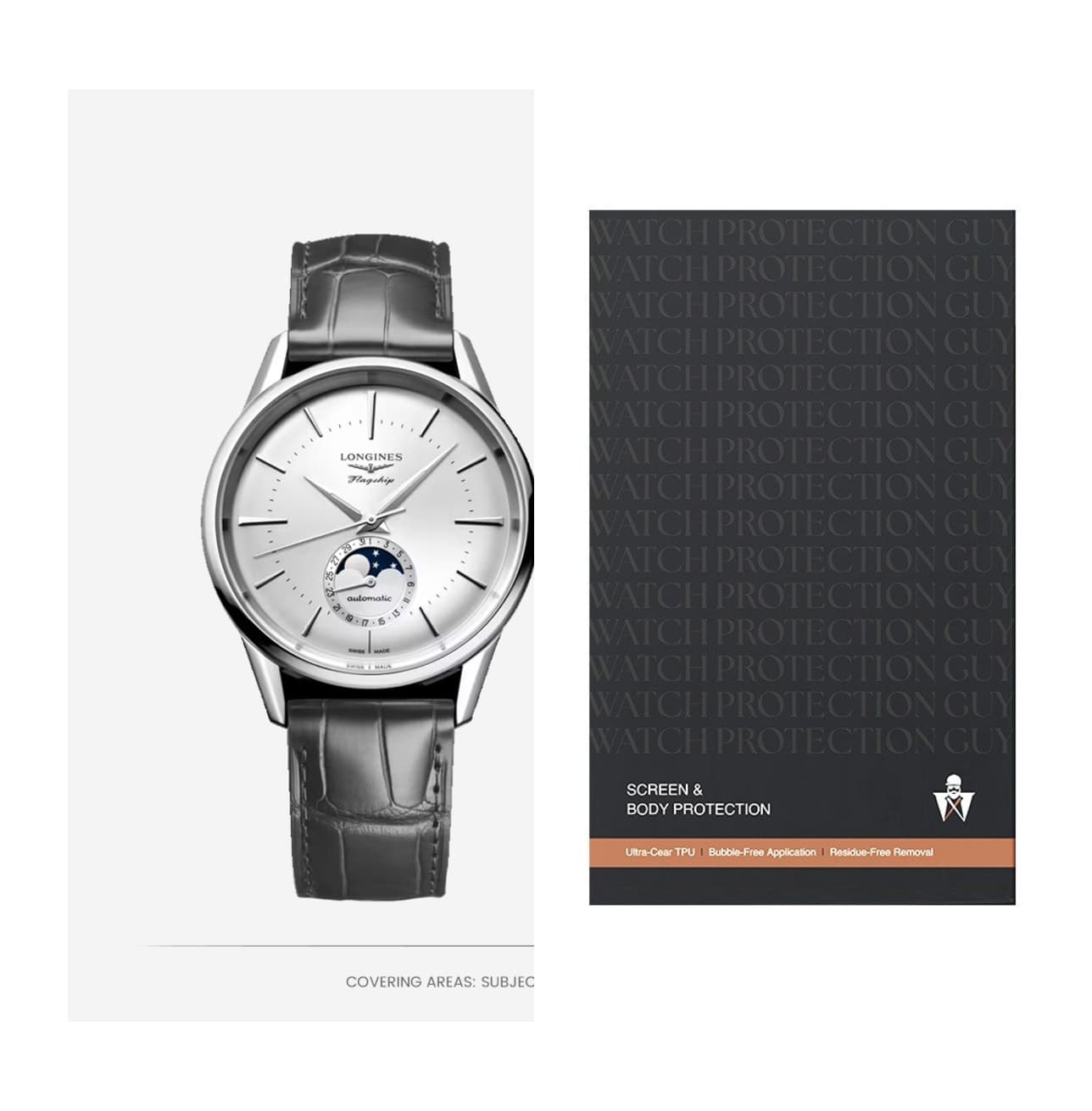 Longines Classic 38.5 L4. 815.4.72.2, protection film kit