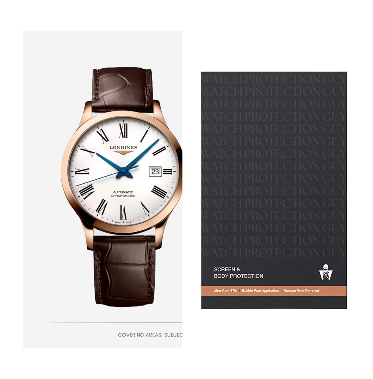 Longines Record Collection 38.5 L2. 820.8.11.2, protection film kit