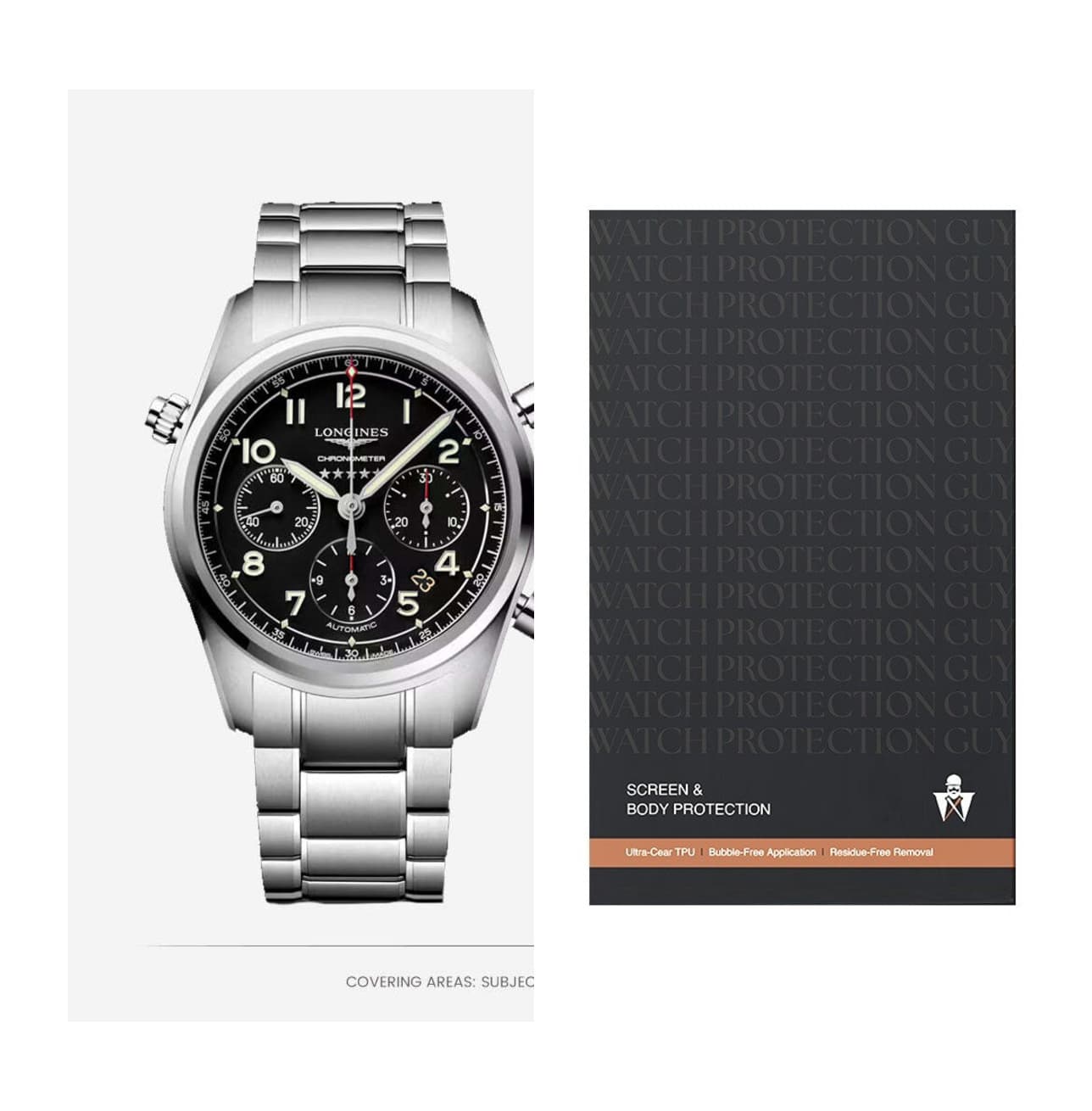 Longines Spirit 42 L3. 820.4.53.6, protection film kit