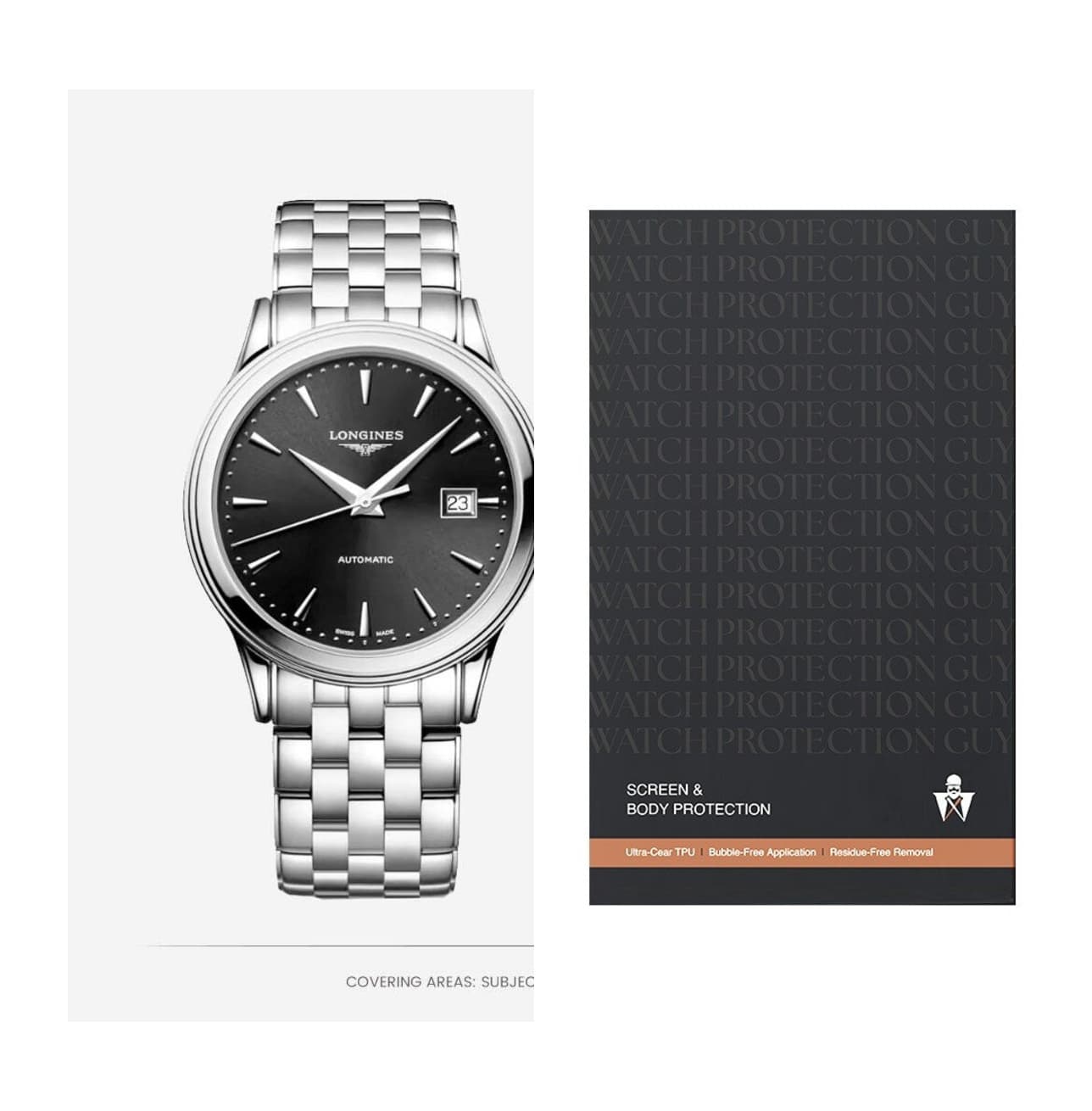 Longines Classic 40 L4. 984.4.52.6, protection film kit