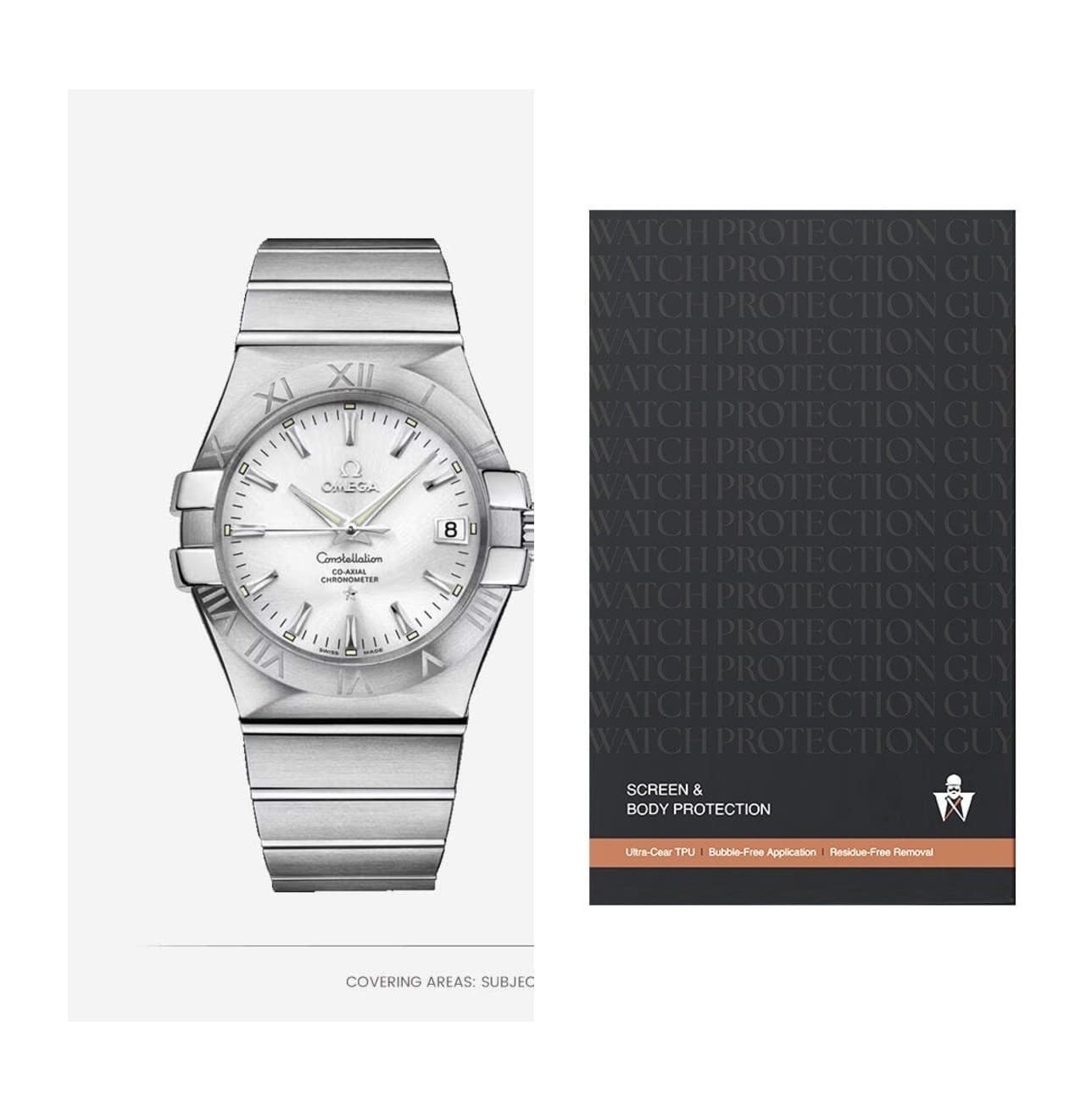 Omega Constellation 35 123.10.35.20.02.001, protection film kit