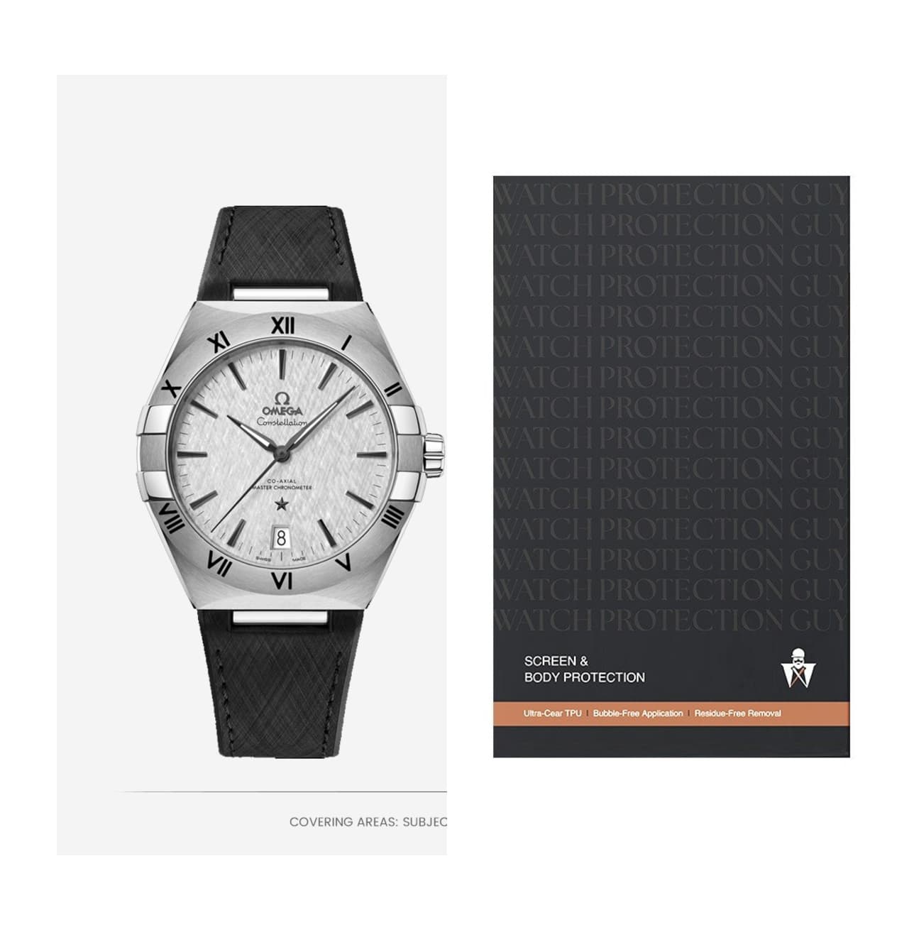 Omega Constellation 41 131.12.41.21.06.001, protection film kit