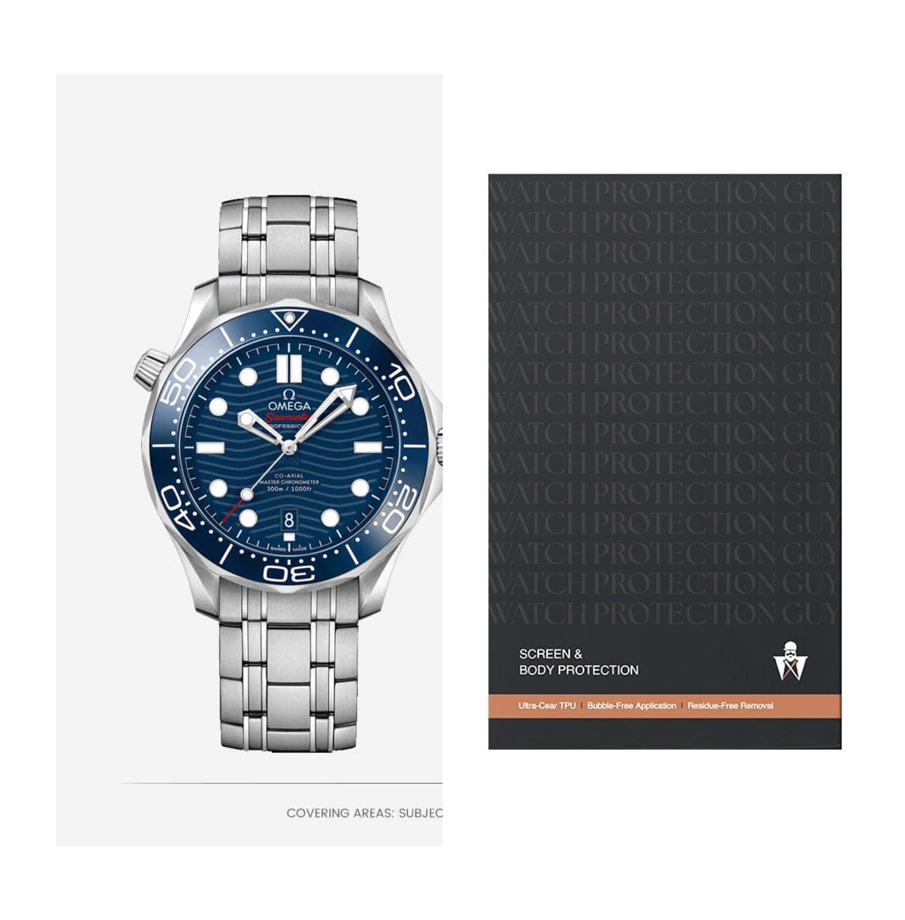 Omega Seamaster 42 210.30.42.20.03.001, protection film kit