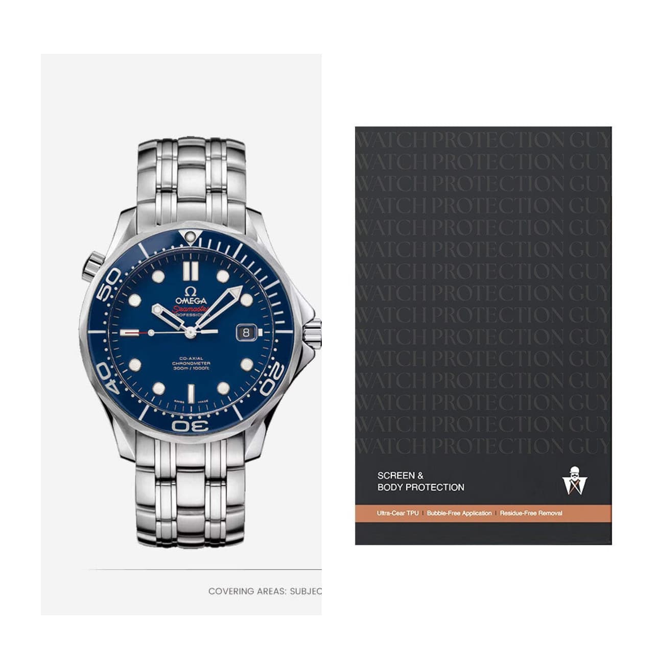 Omega Seamaster 41 212.30.41.20.03.001, protection film kit