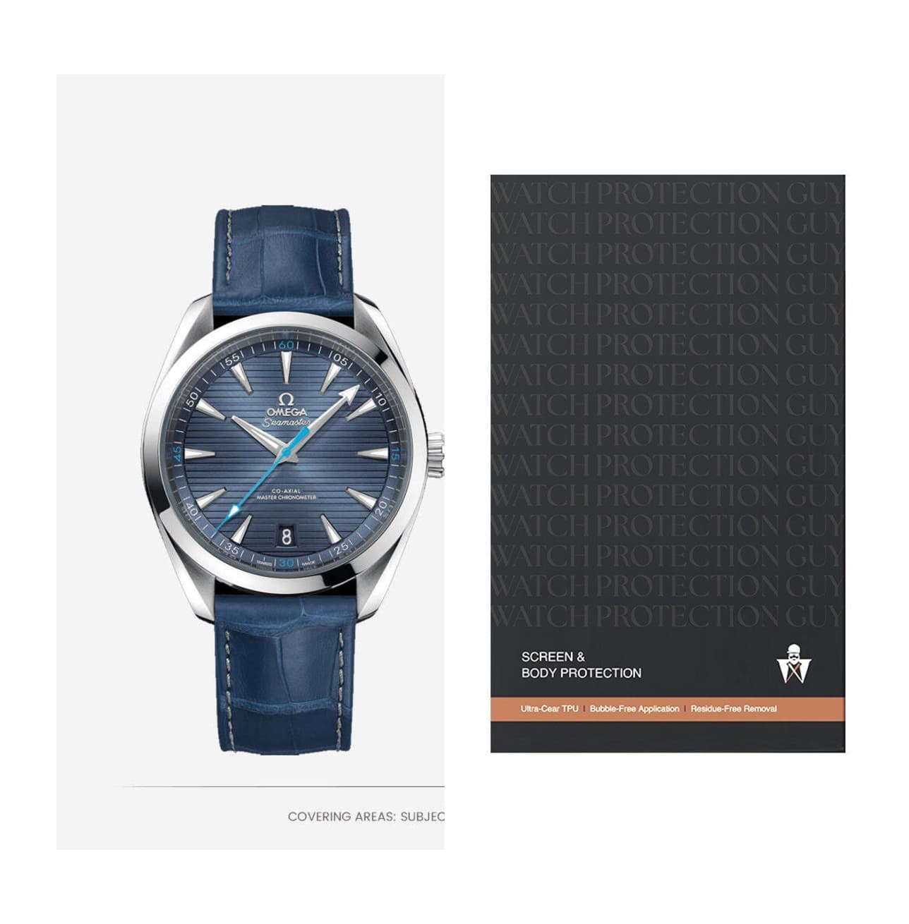 Omega Seamaster 41 220.13.41.21.03.002, protection film kit