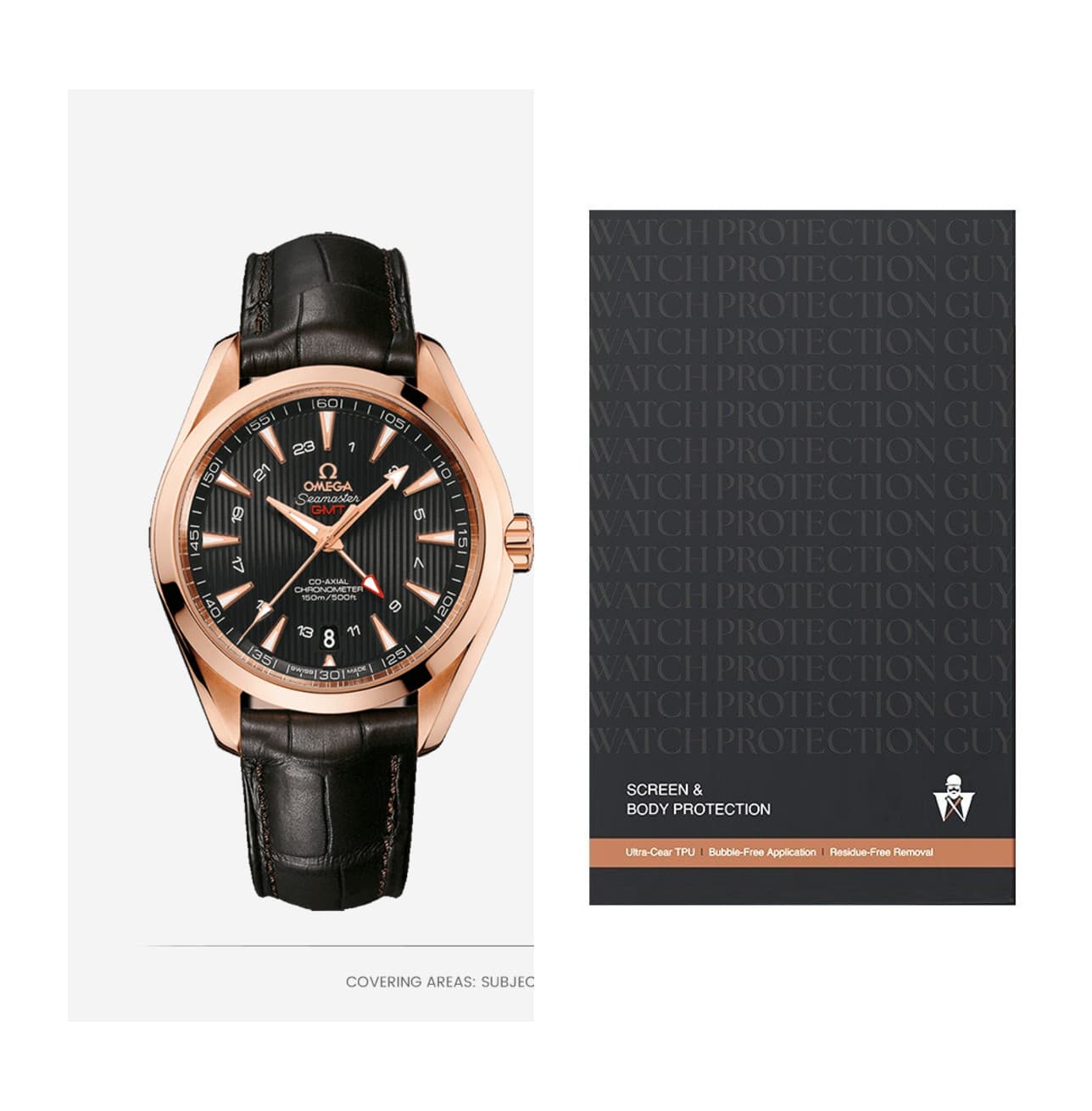 Omega Seamaster 43 231.53.43.22.06.002, protection film kit