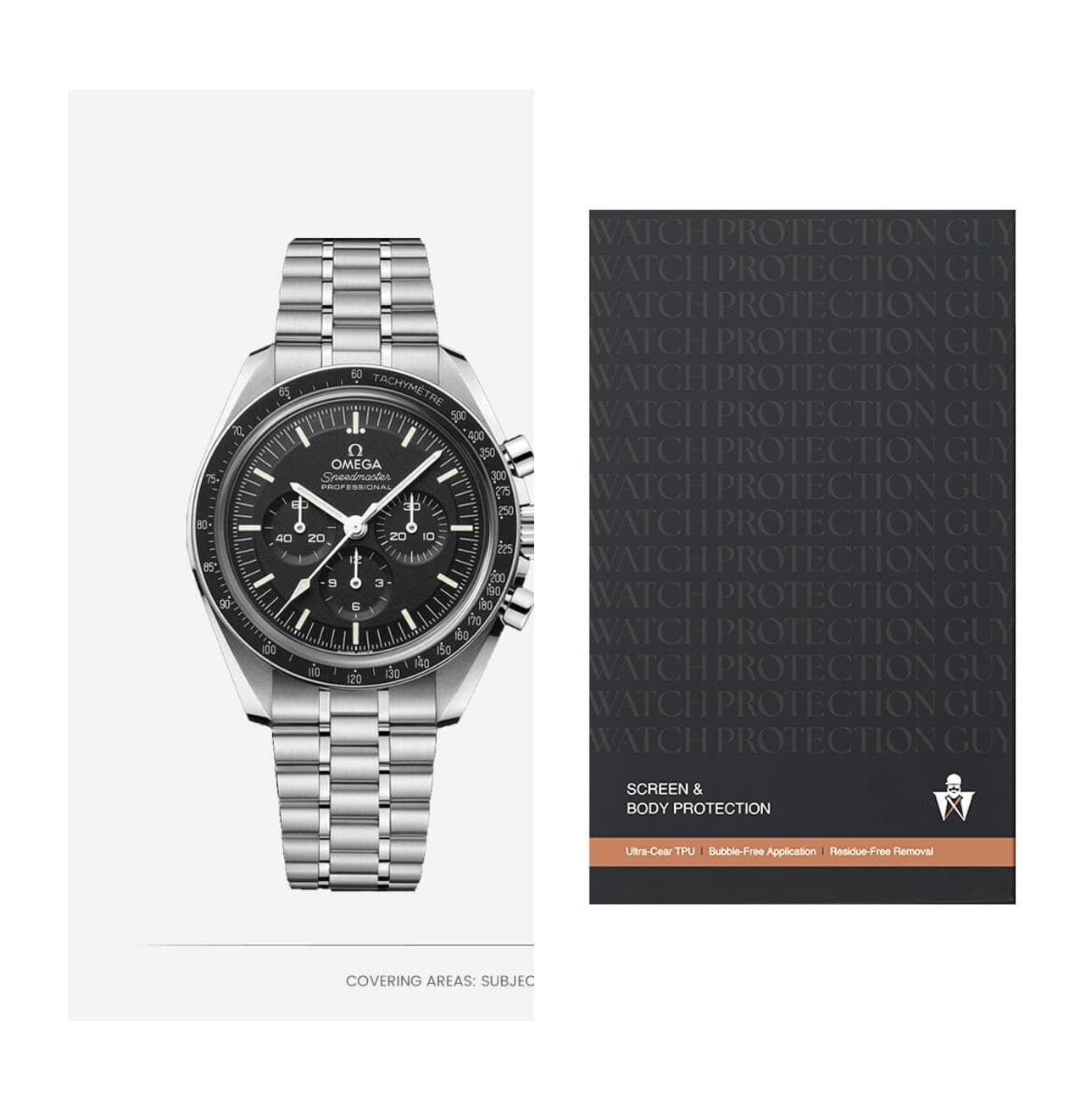 Omega Speedmaster 42 310.30.42.50.01.002, protection film kit