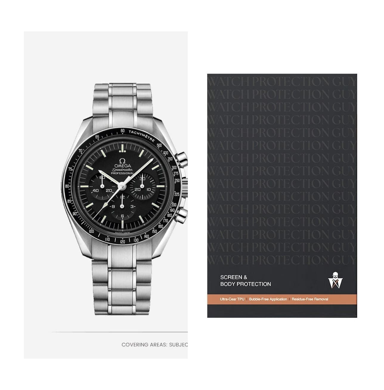 Omega Speedmaster 42 311.30.42.30.01.005, protection film kit