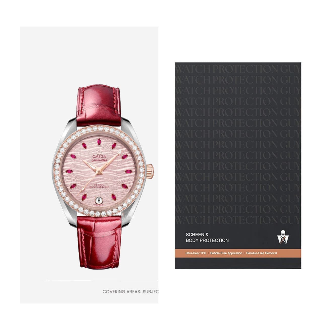 Omega Seamaster 34 220.28.34.20.60.001, protection film kit