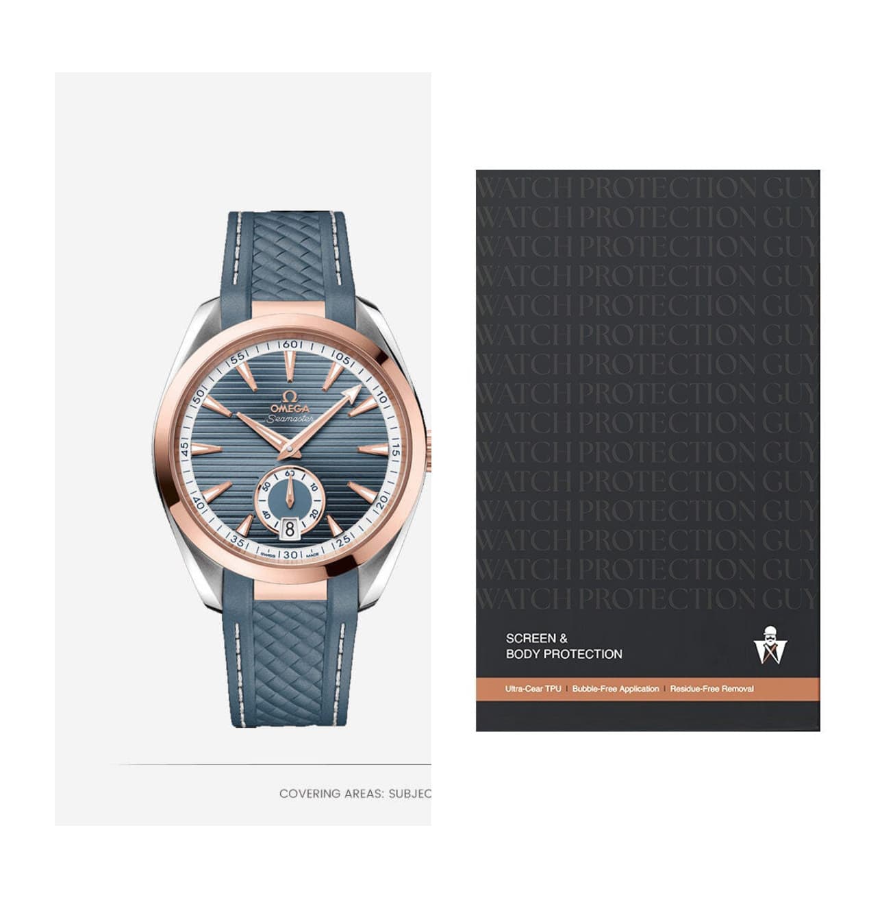 Omega Seamaster 41 220.22.41.21.03.001, protection film kit