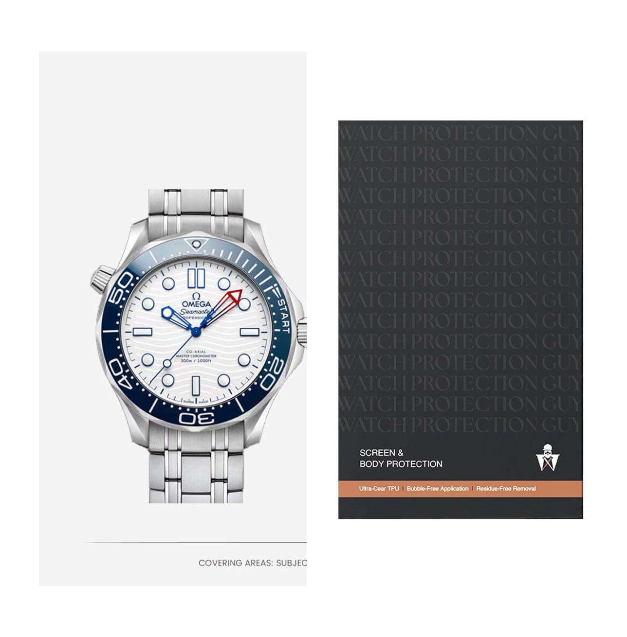 Omega Seamaster 42 210.30.42.20.04.002, protection film kit
