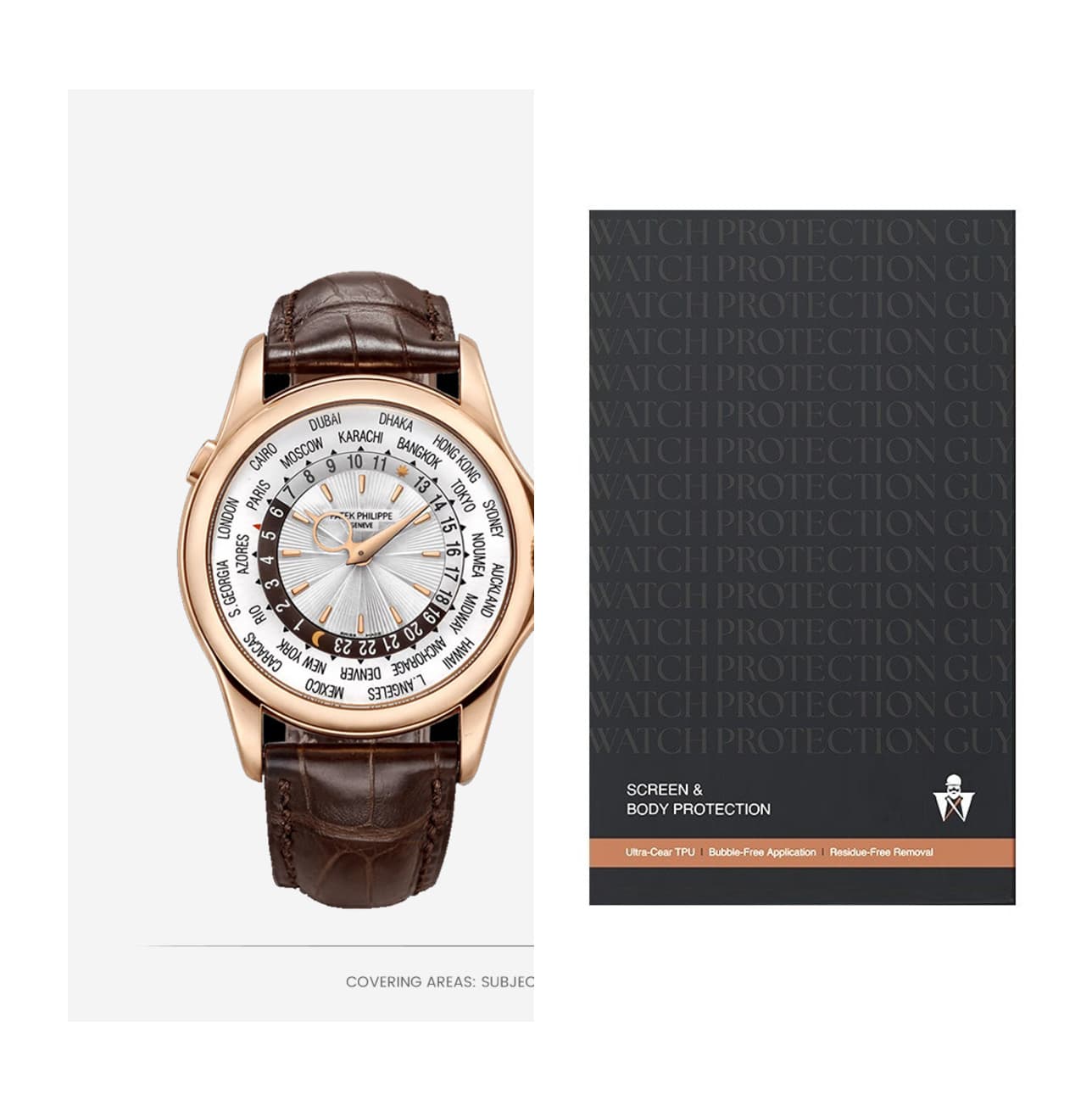 Patek Philippe Complications 39.5 5130R, protection film kit