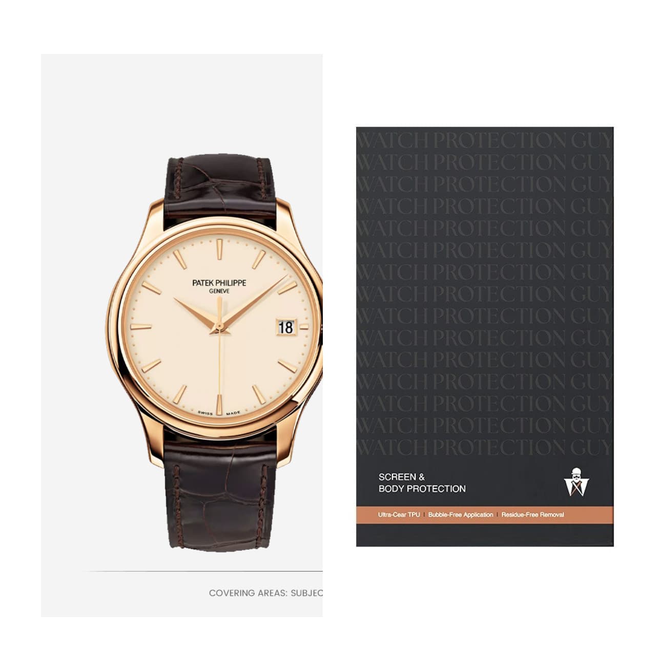Patek Philippe Calatrava 39 5227R-001, protection film kit