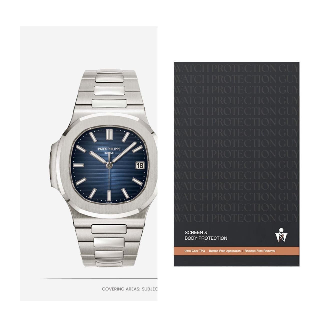 Patek Philippe Nautilus 40 5811/1G-001, protection film kit