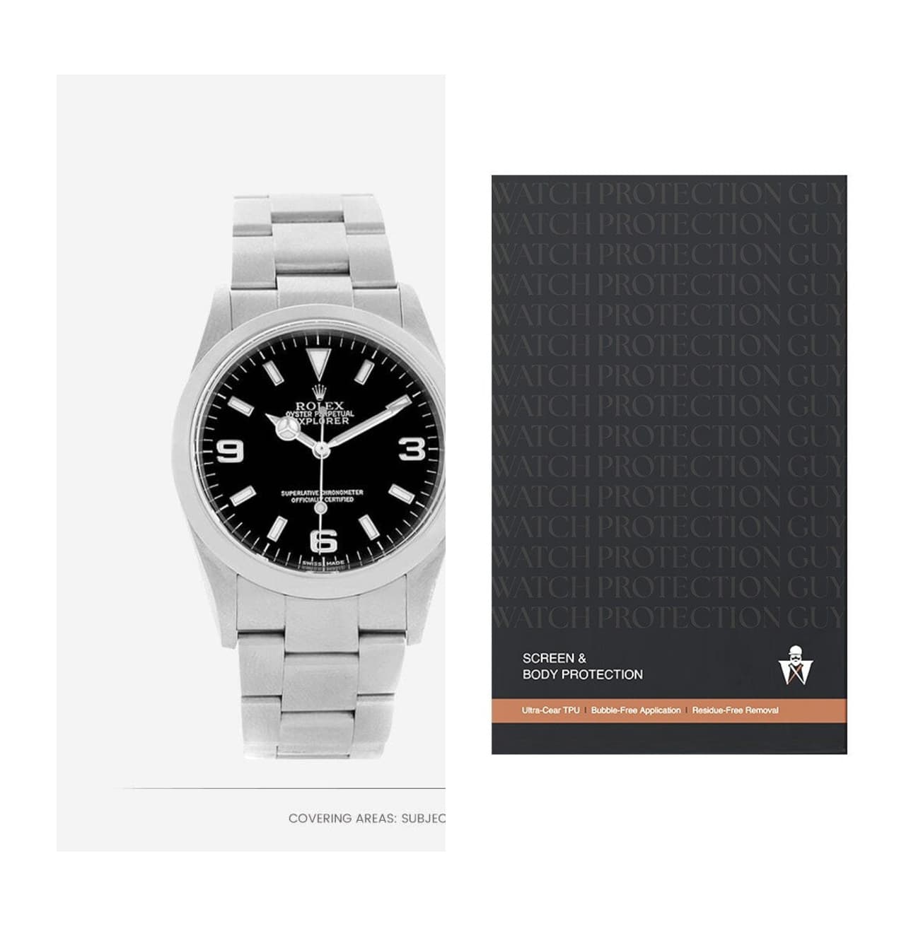 Rolex Explorer 36 114270-78690, protection film kit
