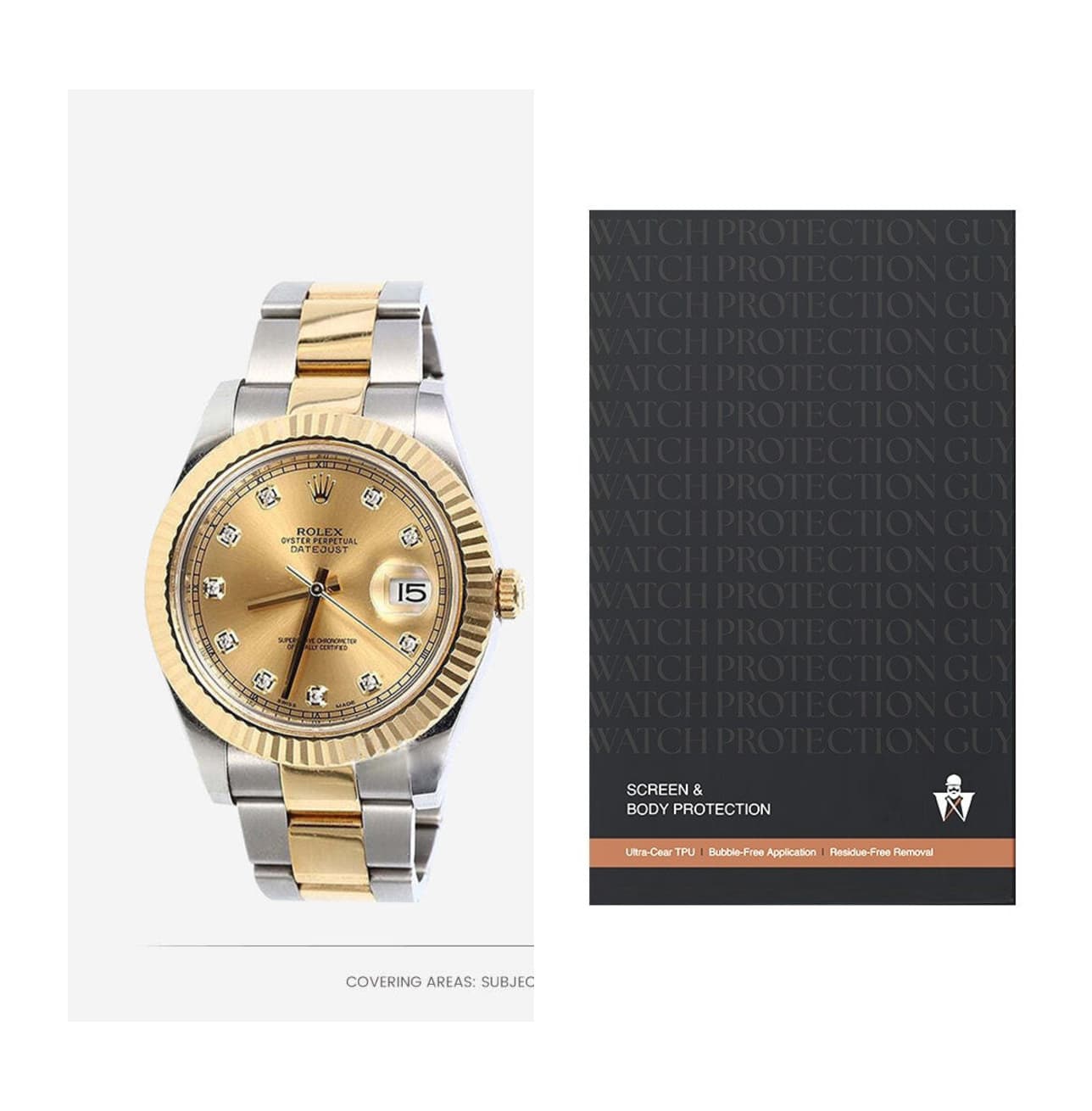 Rolex Datejust 41 116333-72213G, protection film kit