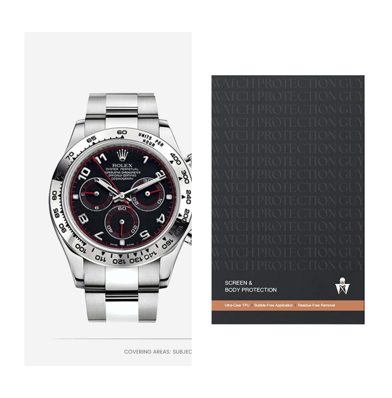 Rolex Daytona 40 116509-78599, protection film kit