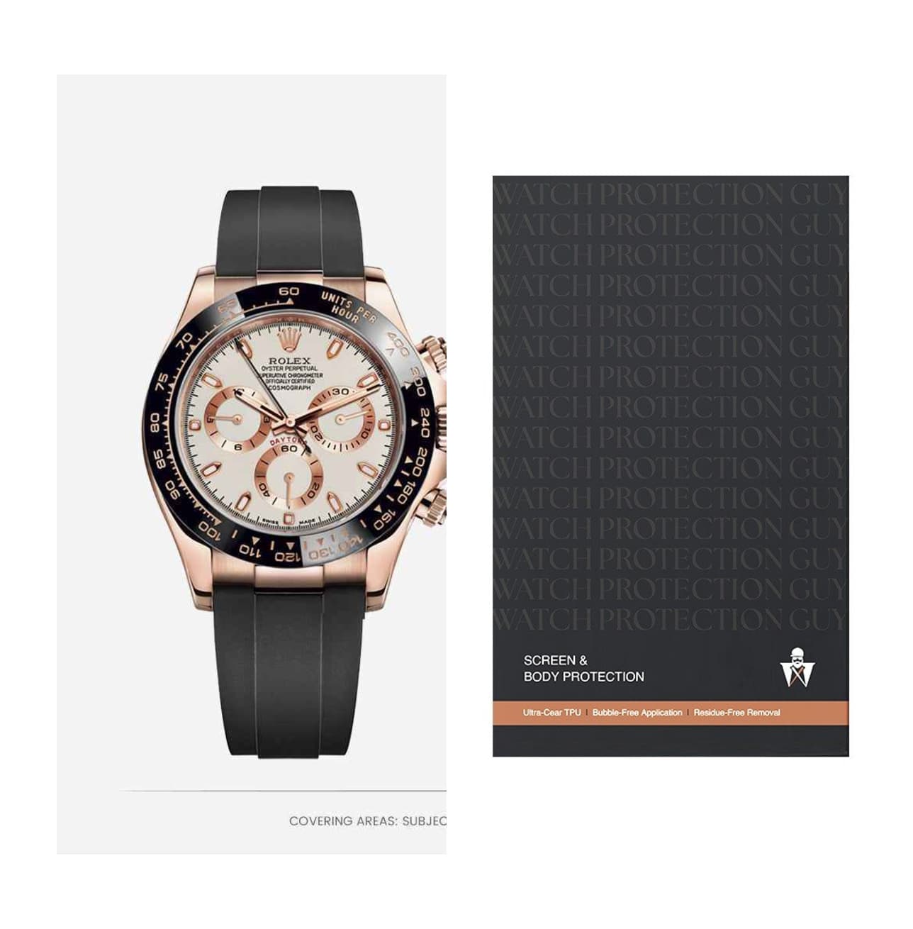 Rolex Daytona 40 116515LN-0019, protection film kit