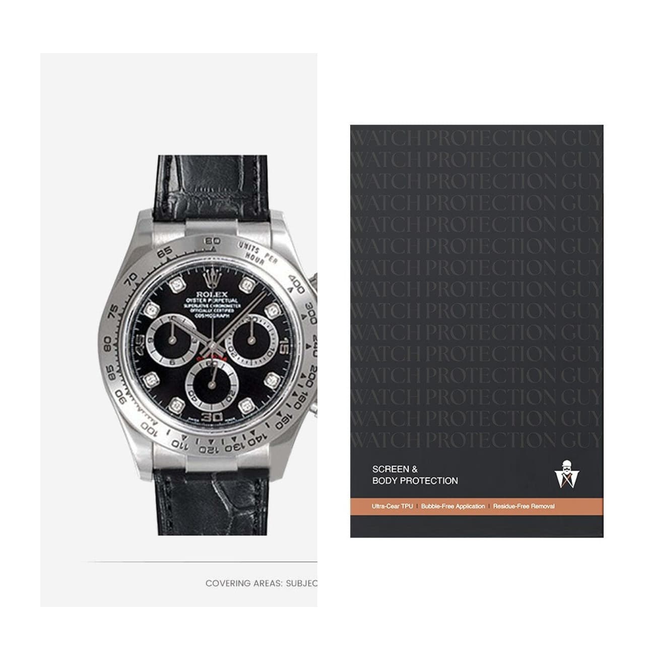 Rolex Daytona 40 116519-L-8DI, protection film kit