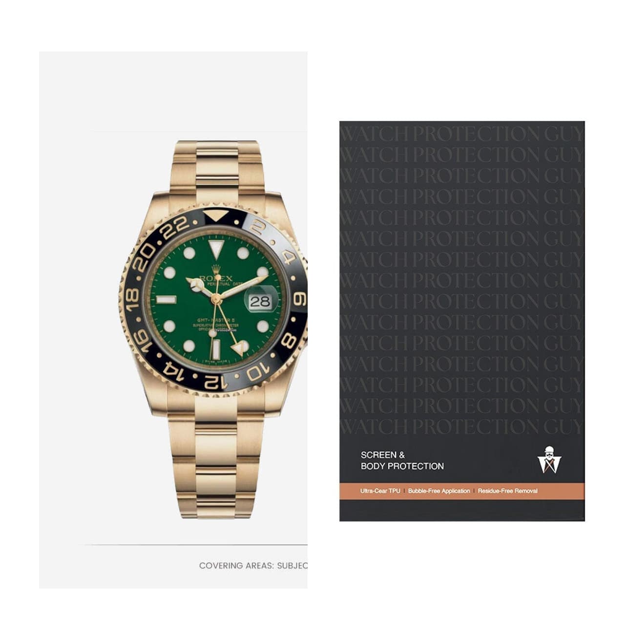 Rolex GMT-Master II 40 116718LN-78208, protection film kit