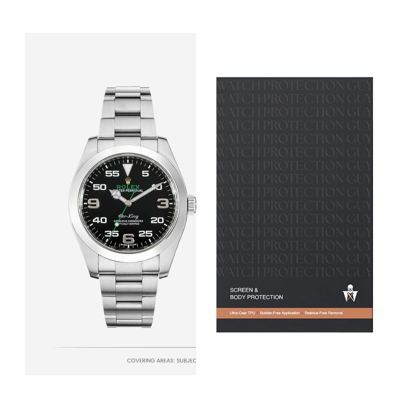 Rolex Air-King 40 116900-0001, protection film kit