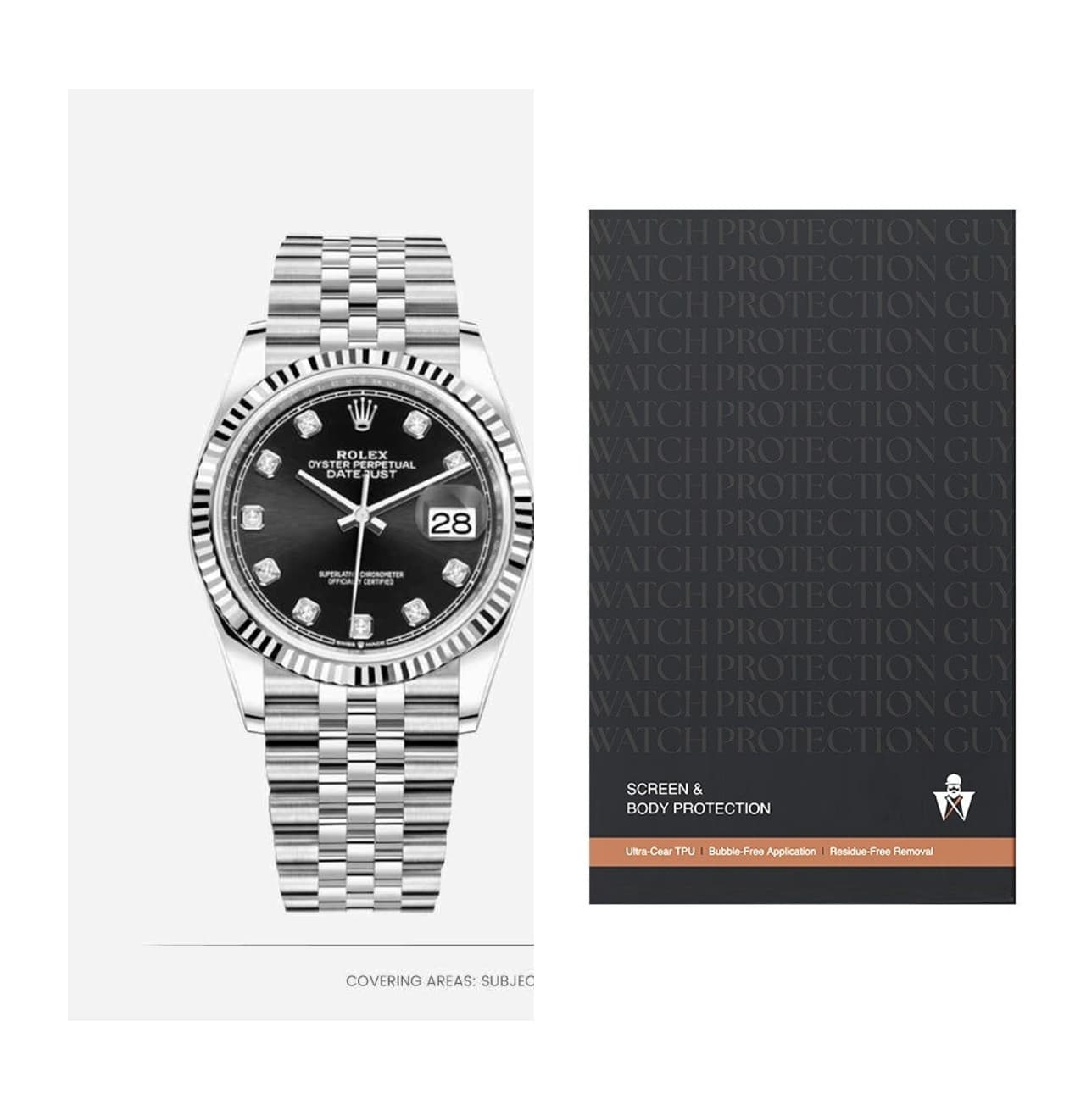 Rolex Datejust 36 126234-0027, protection film kit