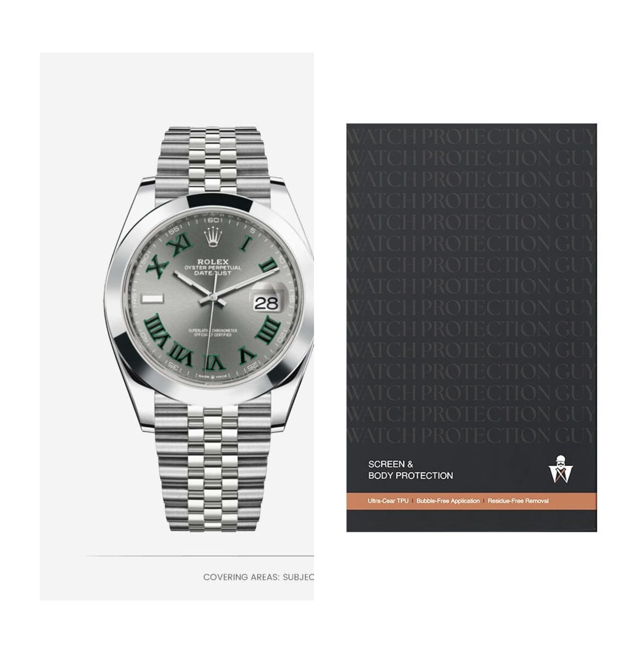 Rolex Datejust 41 126300-0014, protection film kit