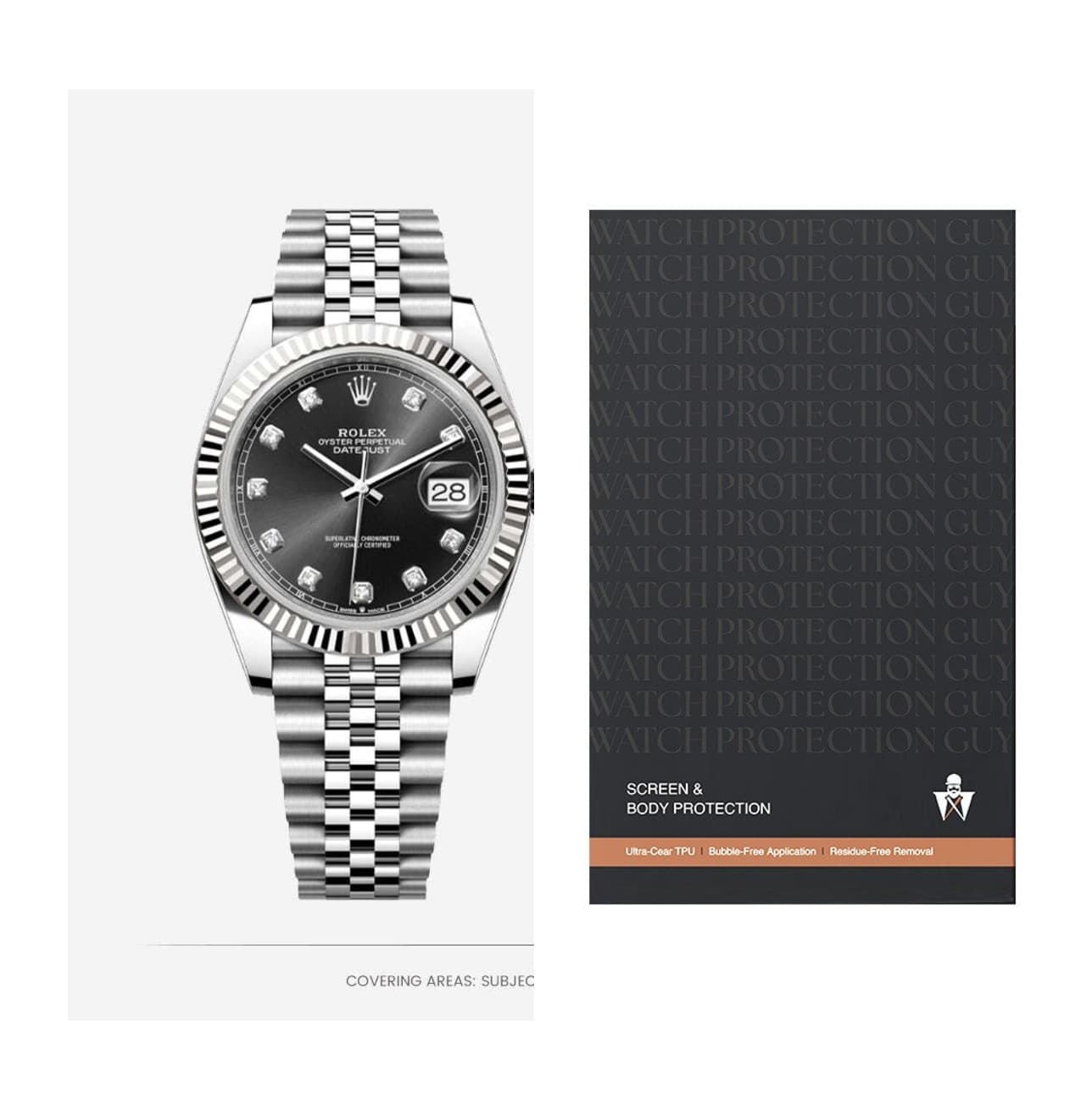 Rolex Datejust 41 126334-0012, protection film kit