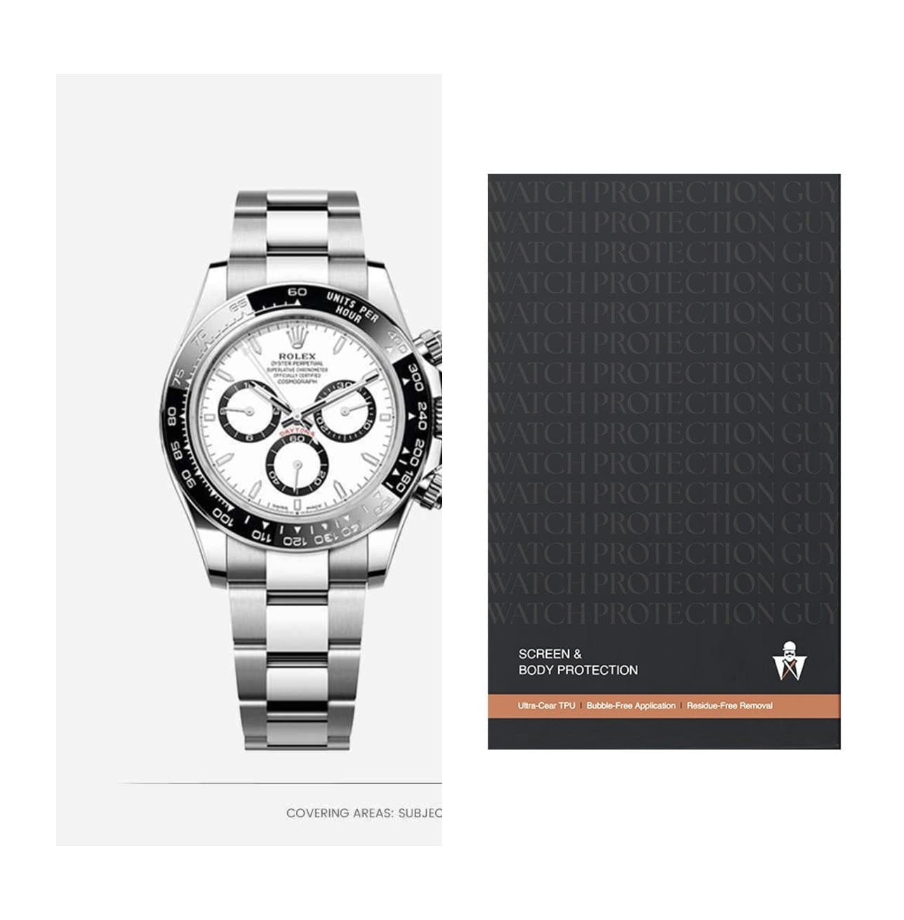 Rolex Daytona 40 126500LN-0001, protection film kit