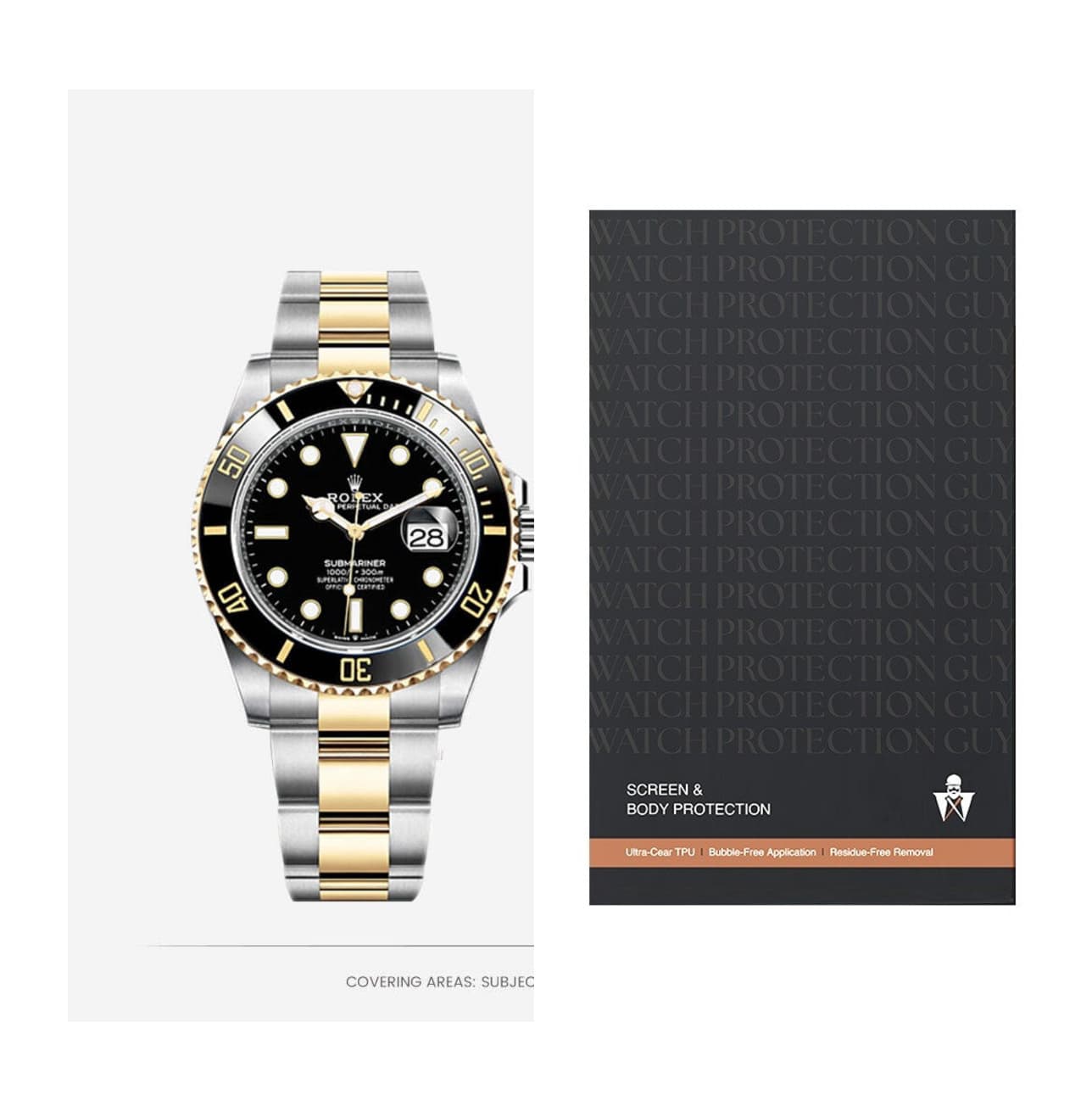 Rolex Submariner 41 126613LN-0002, protection film kit
