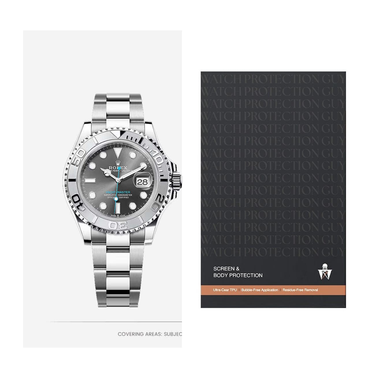 Rolex Yacht-Master 40 126622-0002, protection film kit