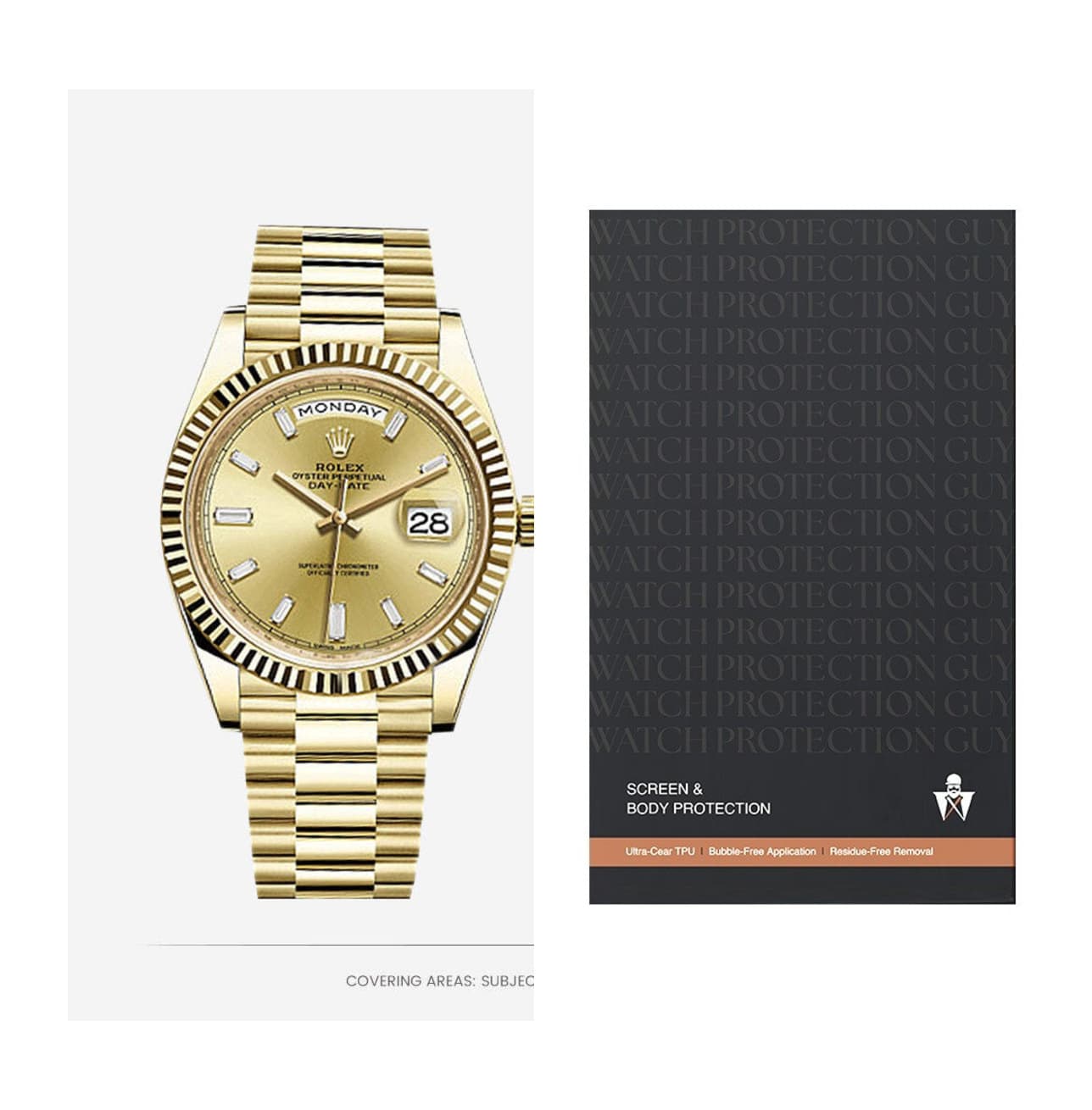 Rolex Day-Date 40 228238-0005, protection film kit
