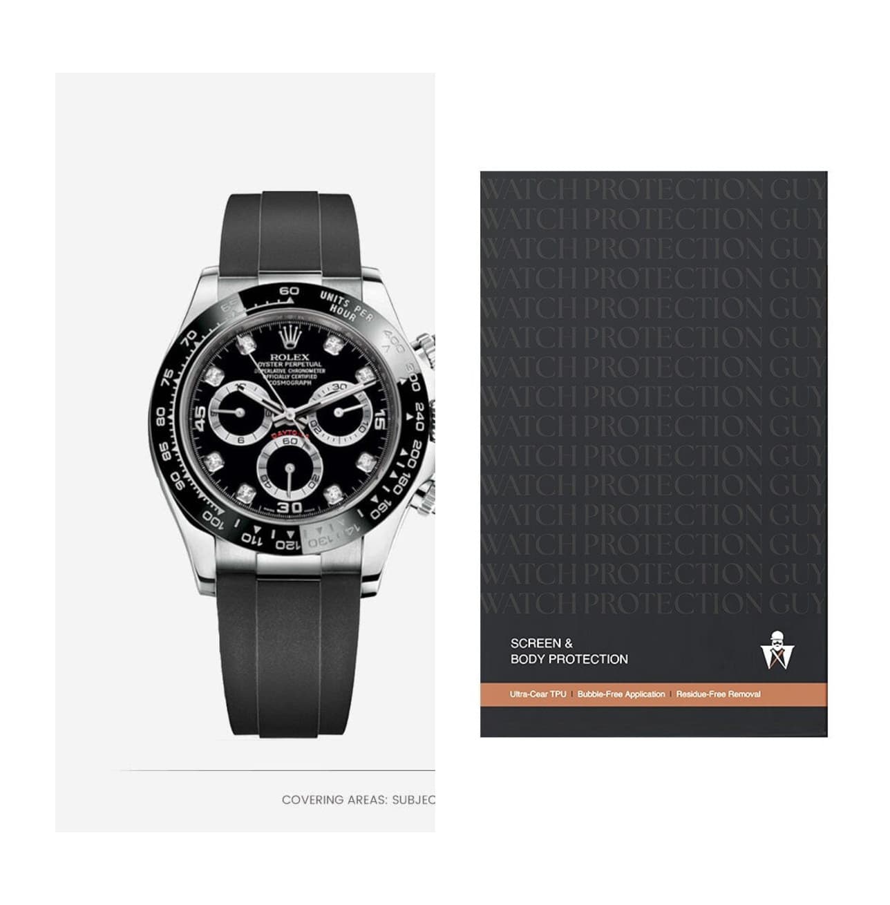 Rolex Daytona 40 116519LN-0022, protection film kit
